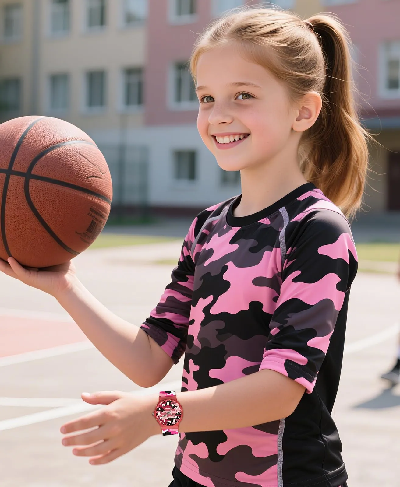 SOCICO Orologio Analogico Sportivo Impermeabile 30m per Bambini 5-15 Anni, SOC-1010L - immagine 7