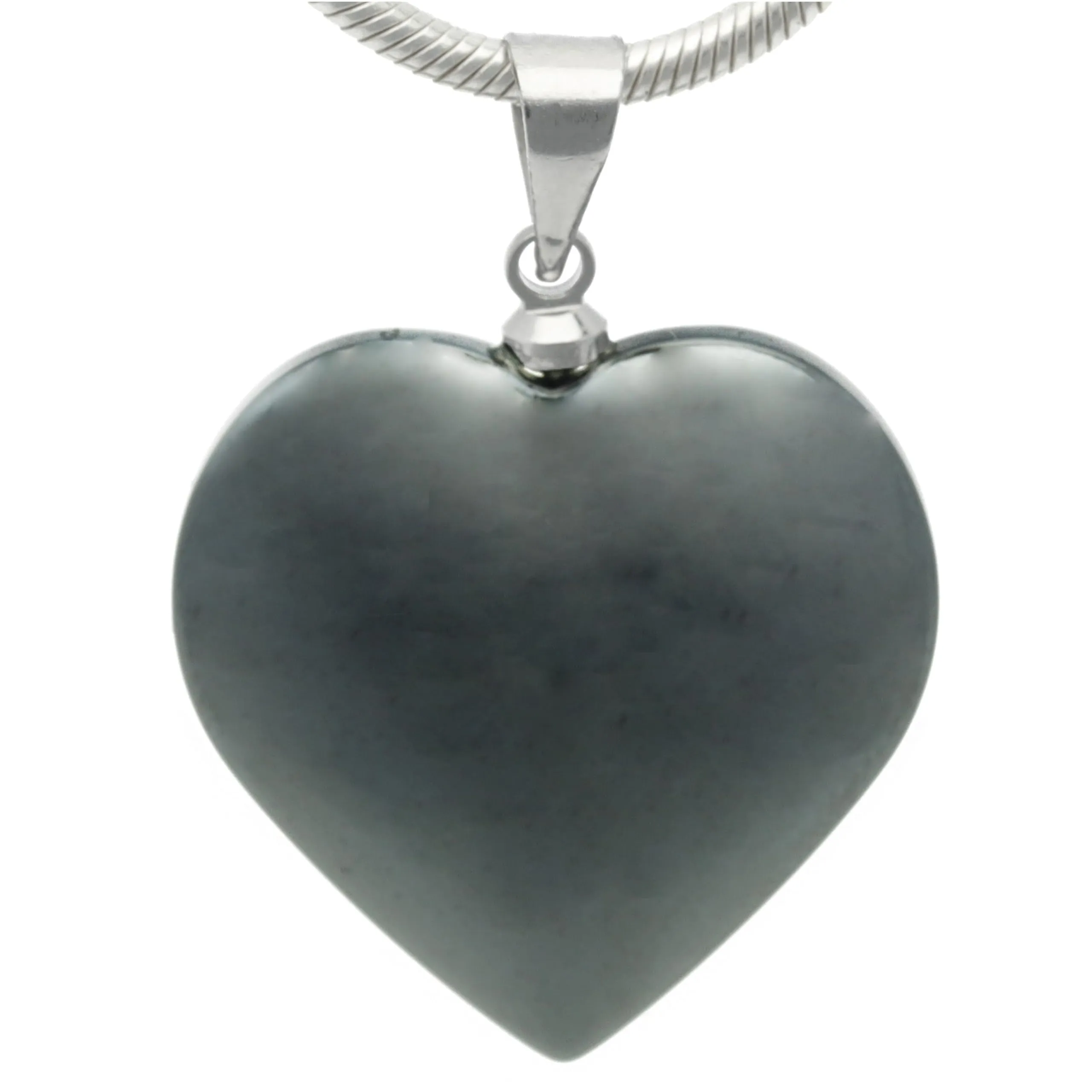 Lebensquelle Plus Ciondolo a cuore in ematite, 2x2 cm - immagine 1