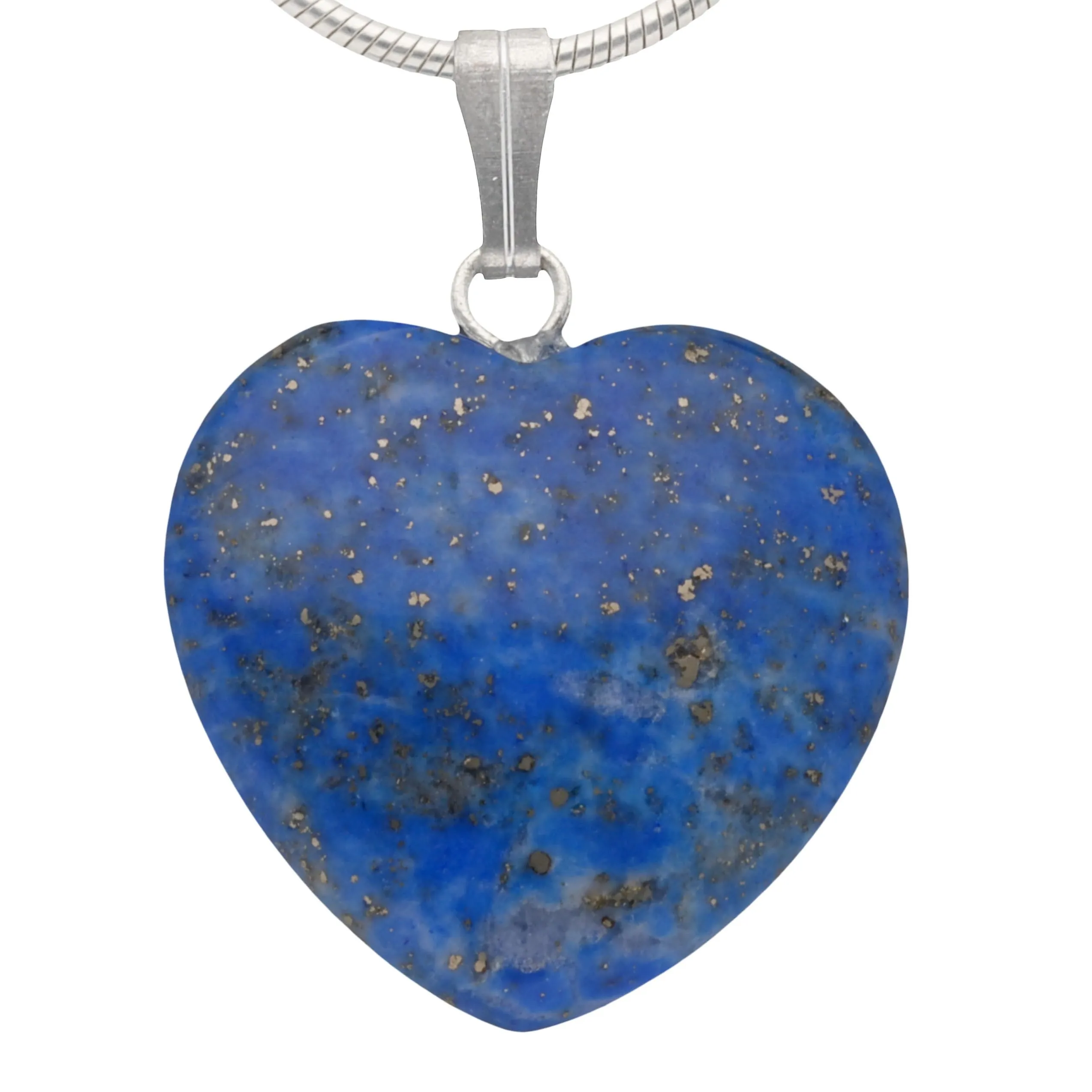 Lebensquelle Plus Ciondolo a cuore in Lapislazzuli, 2x2 cm - immagine 1