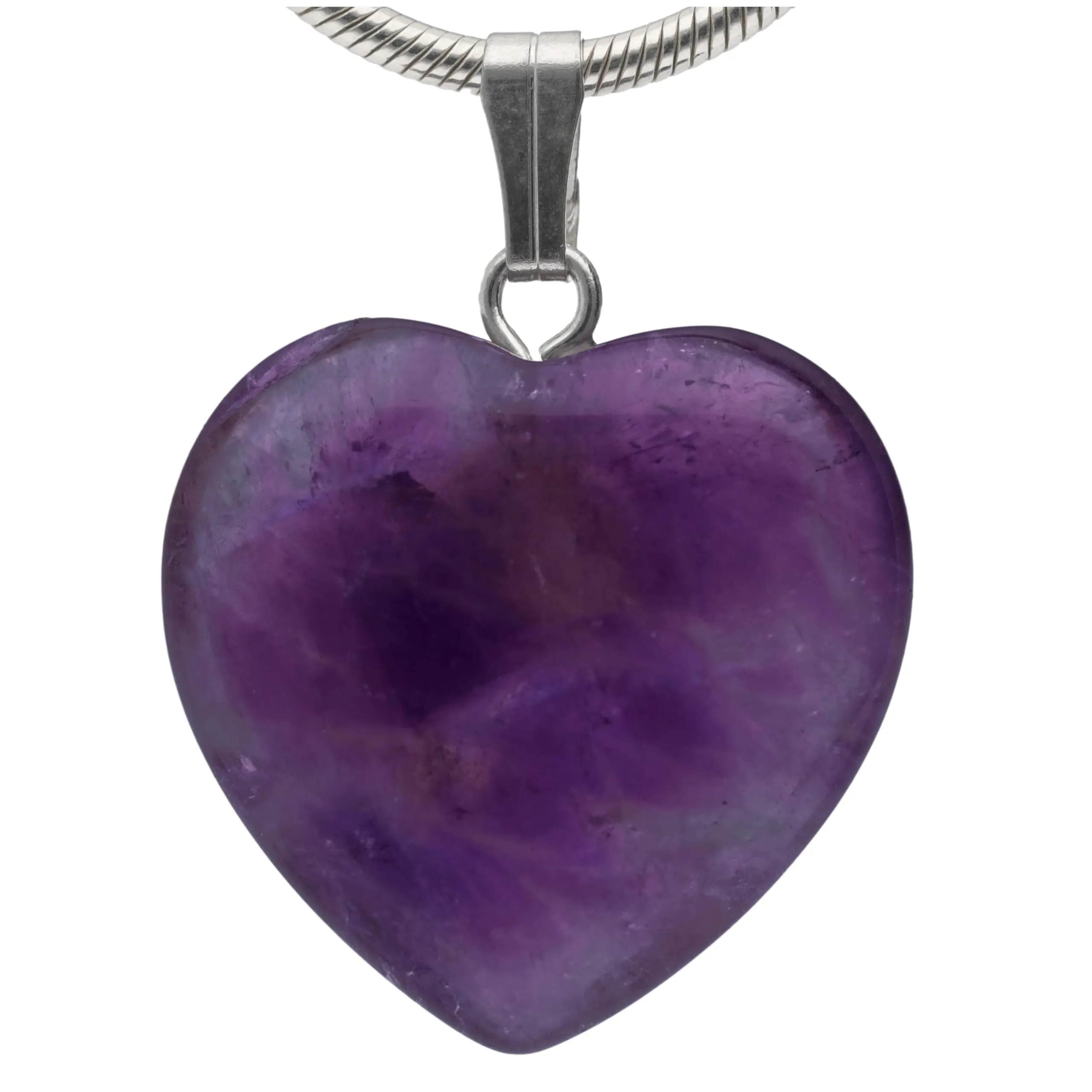 Lebensquelle Plus Ciondolo a cuore in Ametista, 2x2 cm - immagine 1