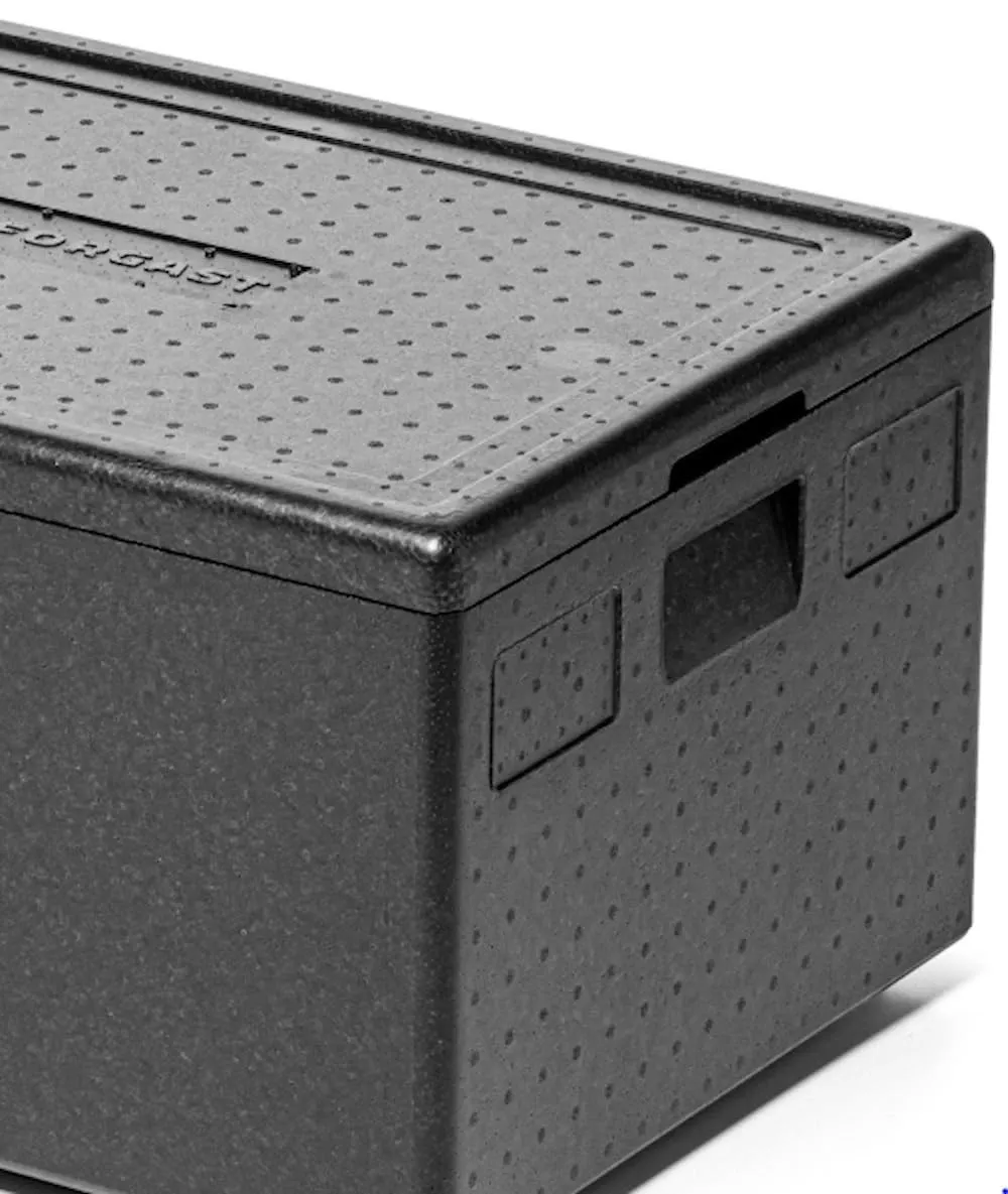 Forgast Thermobox Universale, Polistirolo/Poliolefina, Nero, 68,5x48,5x36,5 cm, 80 l - immagine 3