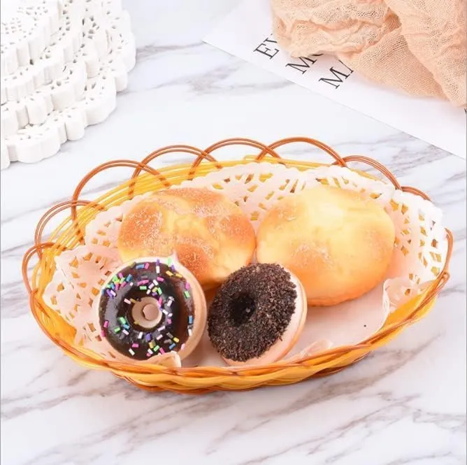 Hehglng 150 Sottobicchieri in carta pizzo bianco, 15 cm - immagine 5