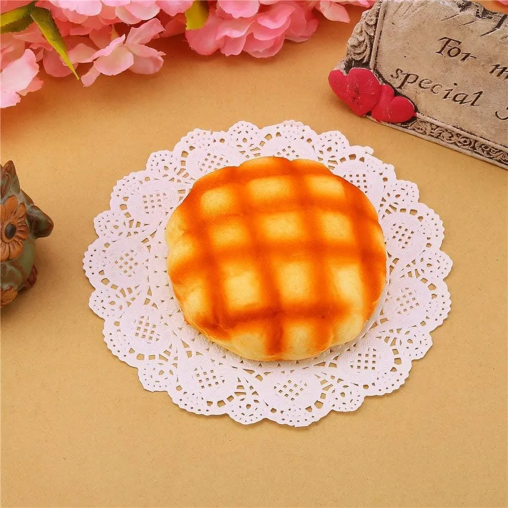 Hehglng 150 Sottobicchieri in carta pizzo bianco, 15 cm - immagine 6