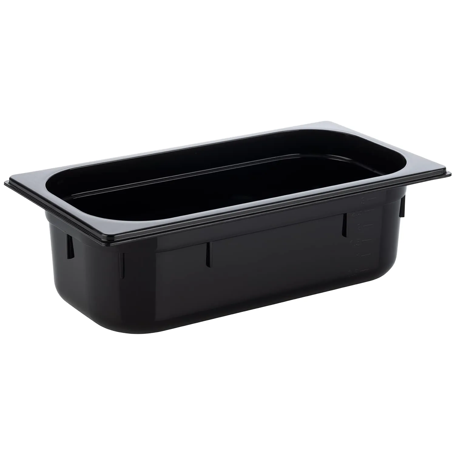 APS 82069 Contenitore Gastronorm GN 1/3 in Policarbonato, Nero - immagine 1