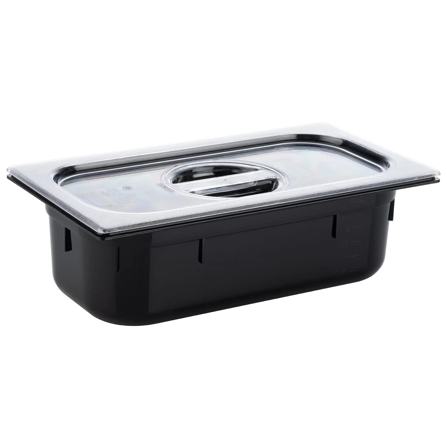 APS 82069 Contenitore Gastronorm GN 1/3 in Policarbonato, Nero - immagine 3