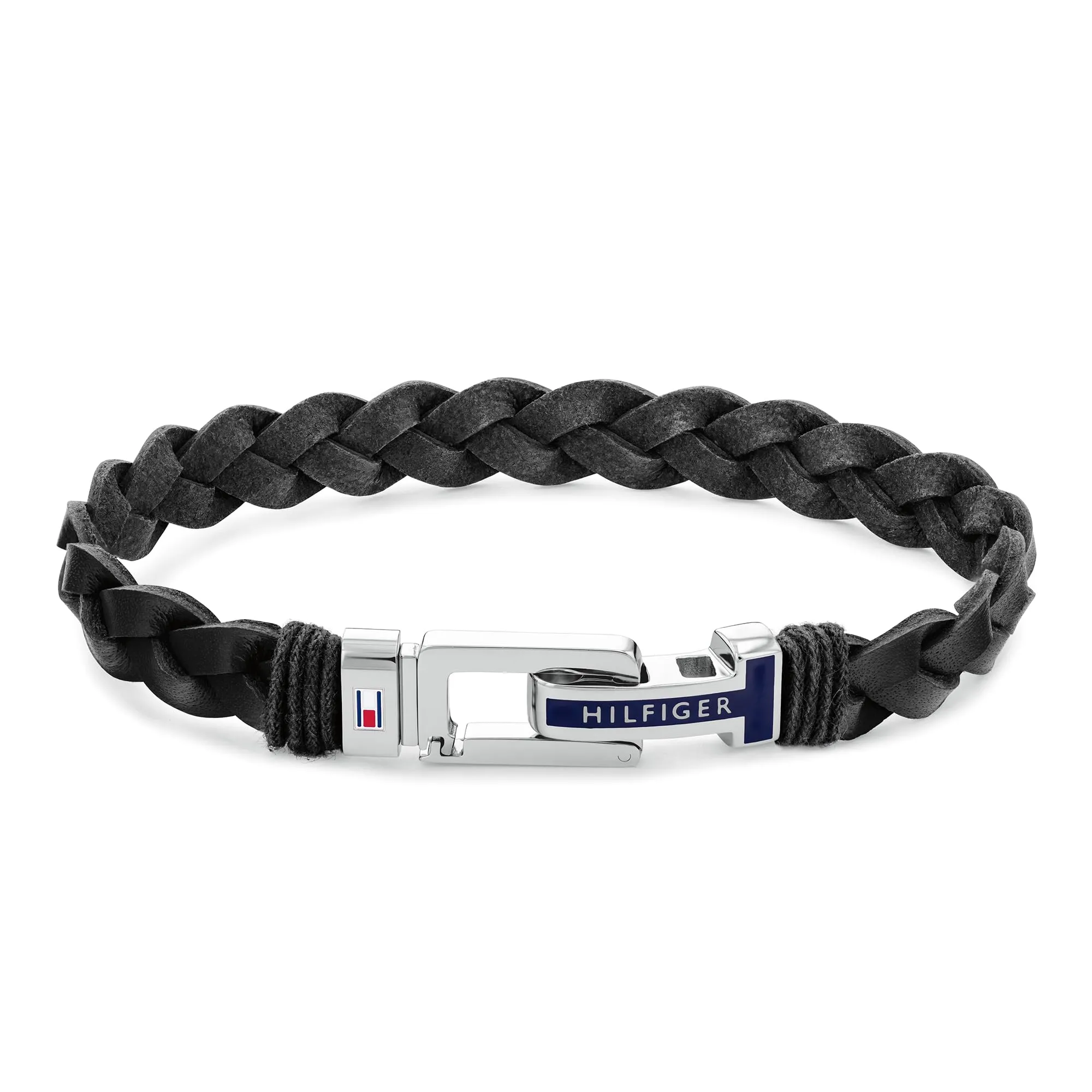 Tommy Hilfiger Bracciale in Pelle Intrecciata da Uomo 2790307 - immagine 1
