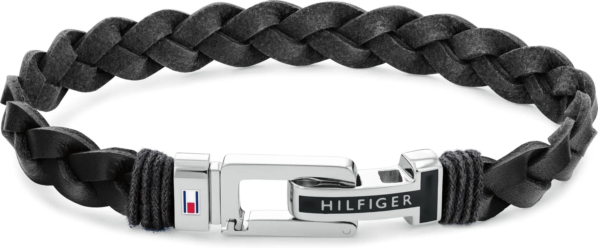 Tommy Hilfiger Bracciale in Pelle Intrecciata da Uomo 2790307 - immagine 3