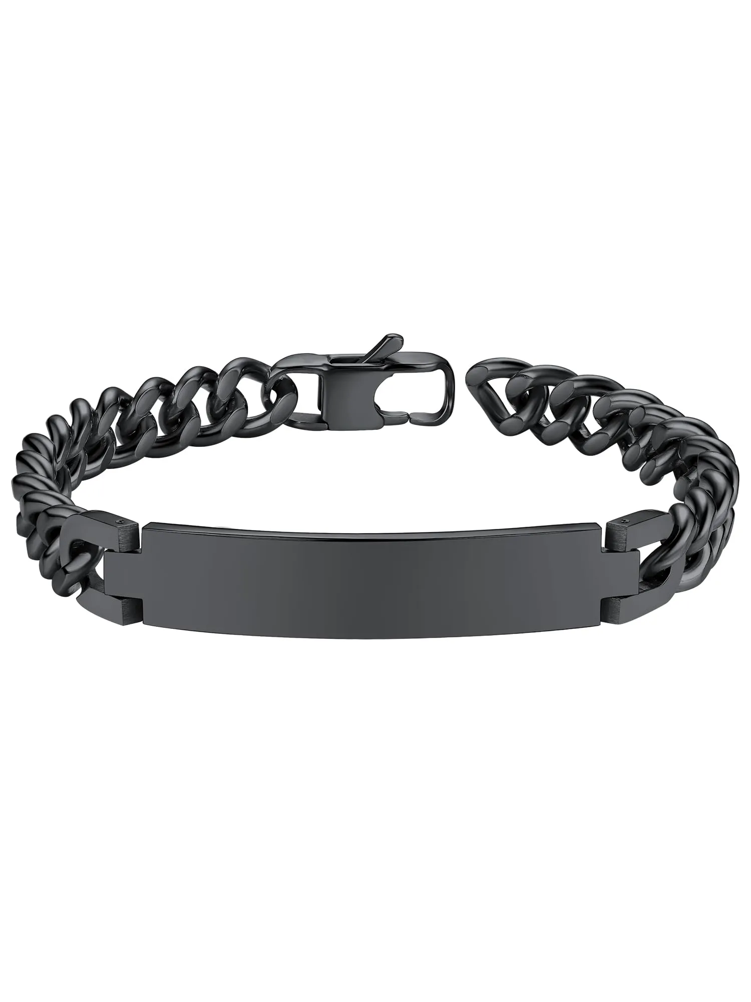 PROSTEEL Bracciale Unisex in Acciaio Inossidabile 316L Placcato Oro 18k e Nero - immagine 1