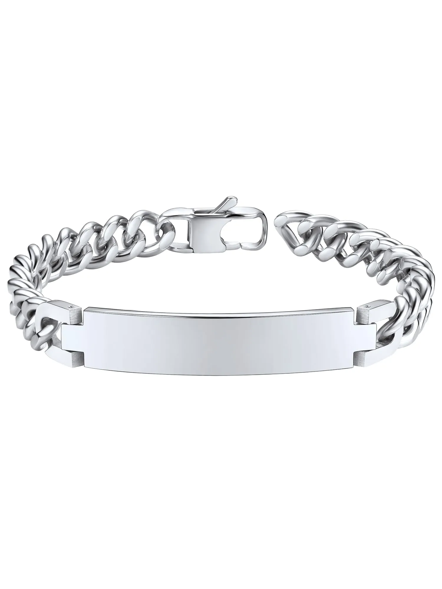 PROSTEEL Bracciale Unisex in Acciaio Inossidabile 316L Placcato Oro 18k, Nero - immagine 1