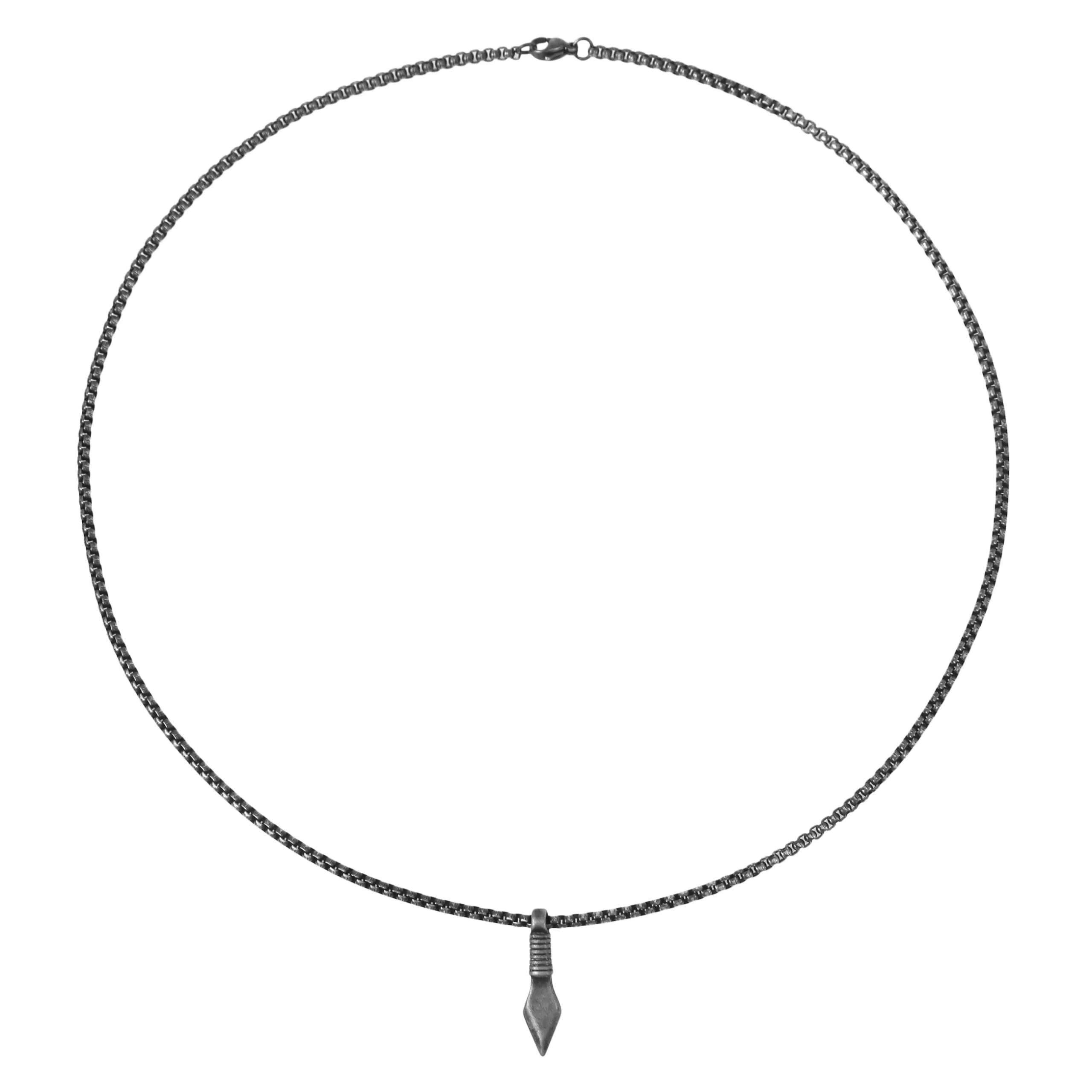 Made by Nami Collana Uomo in Acciaio Inossidabile con Ciondolo Freccia 60cm - immagine 6