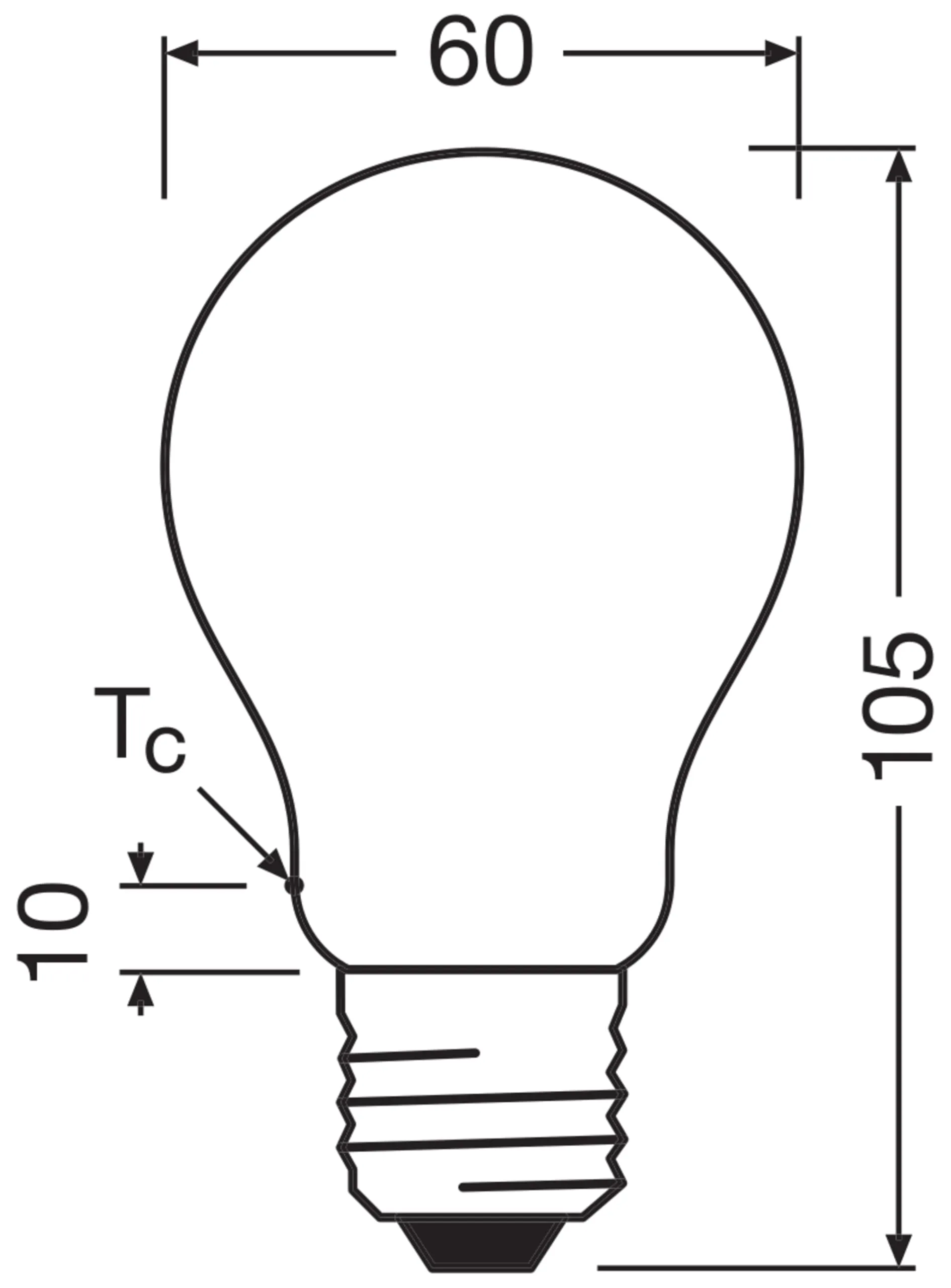 OSRAM Lampadine LED E27 Vetro Opaco Bianco Caldo 2700K Sostituzione 60W, Confezione da 15 pezzi - immagine 4
