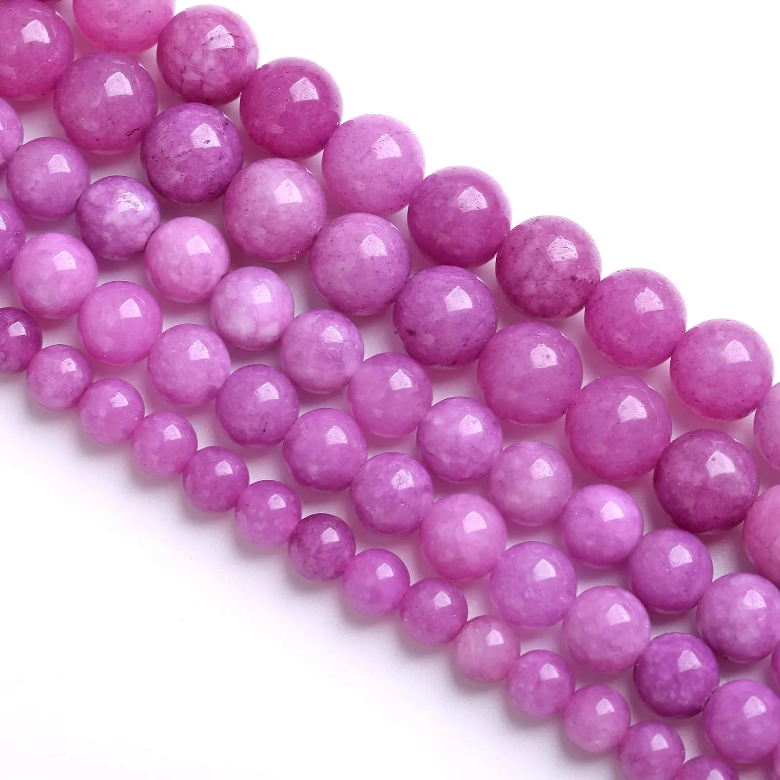 LOSKOSSLTDD1 Lepidolite Mica Loose Beads 6mm, 60 Pieces - immagine 4