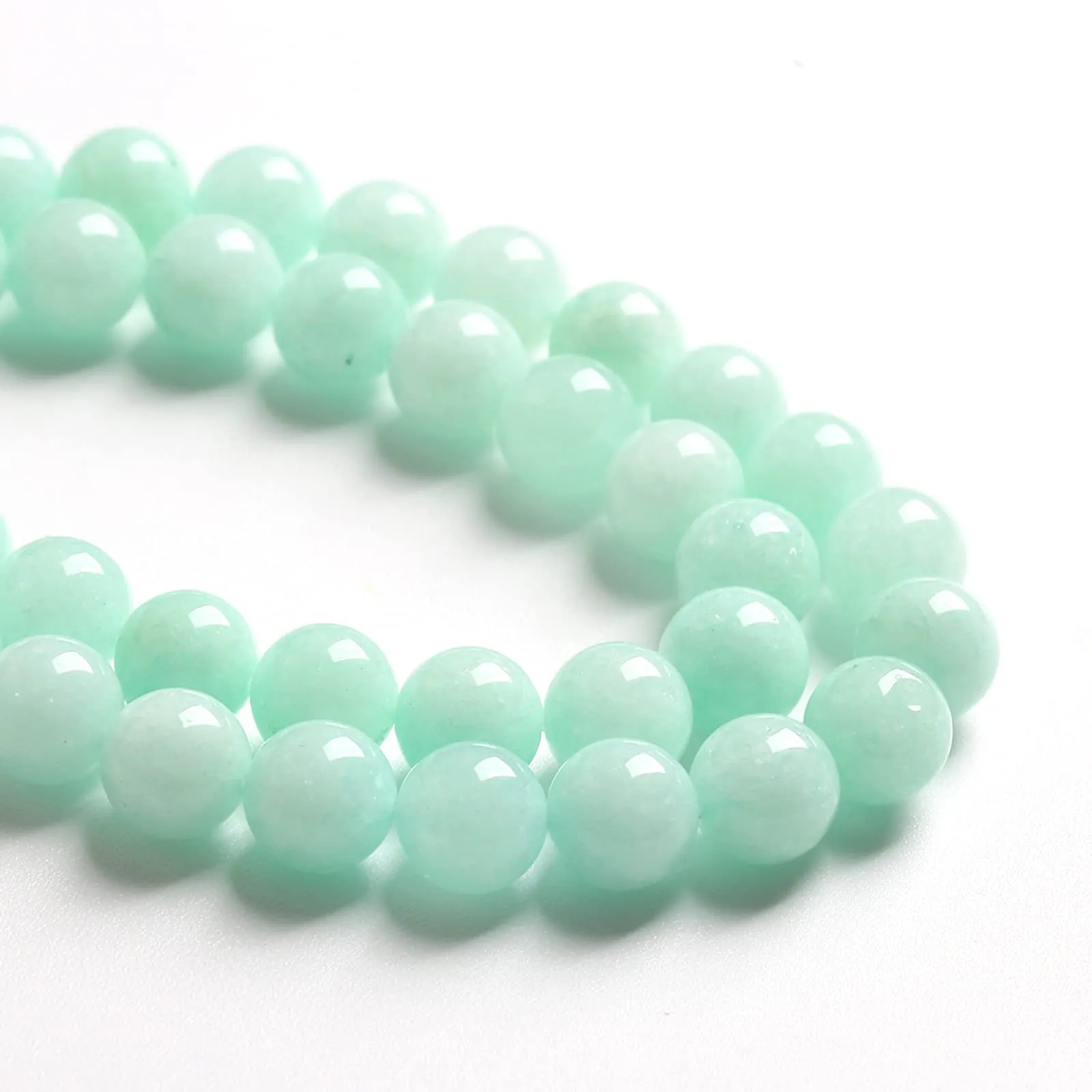 LOSKOSSLTDD1 Perline in Pietra Naturale di Amazonnite, 8 mm, 46 Pezzi - immagine 3