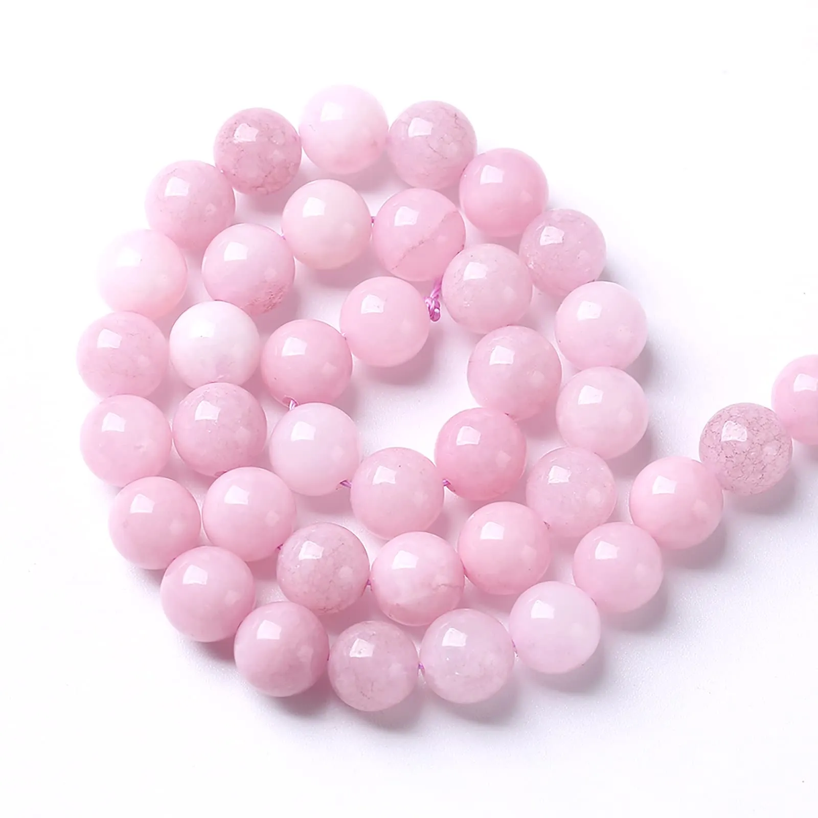 LOSKOSSLTDD1 Perline in Kunzite Rotonde 8 mm, 46 Pezzi - immagine 5