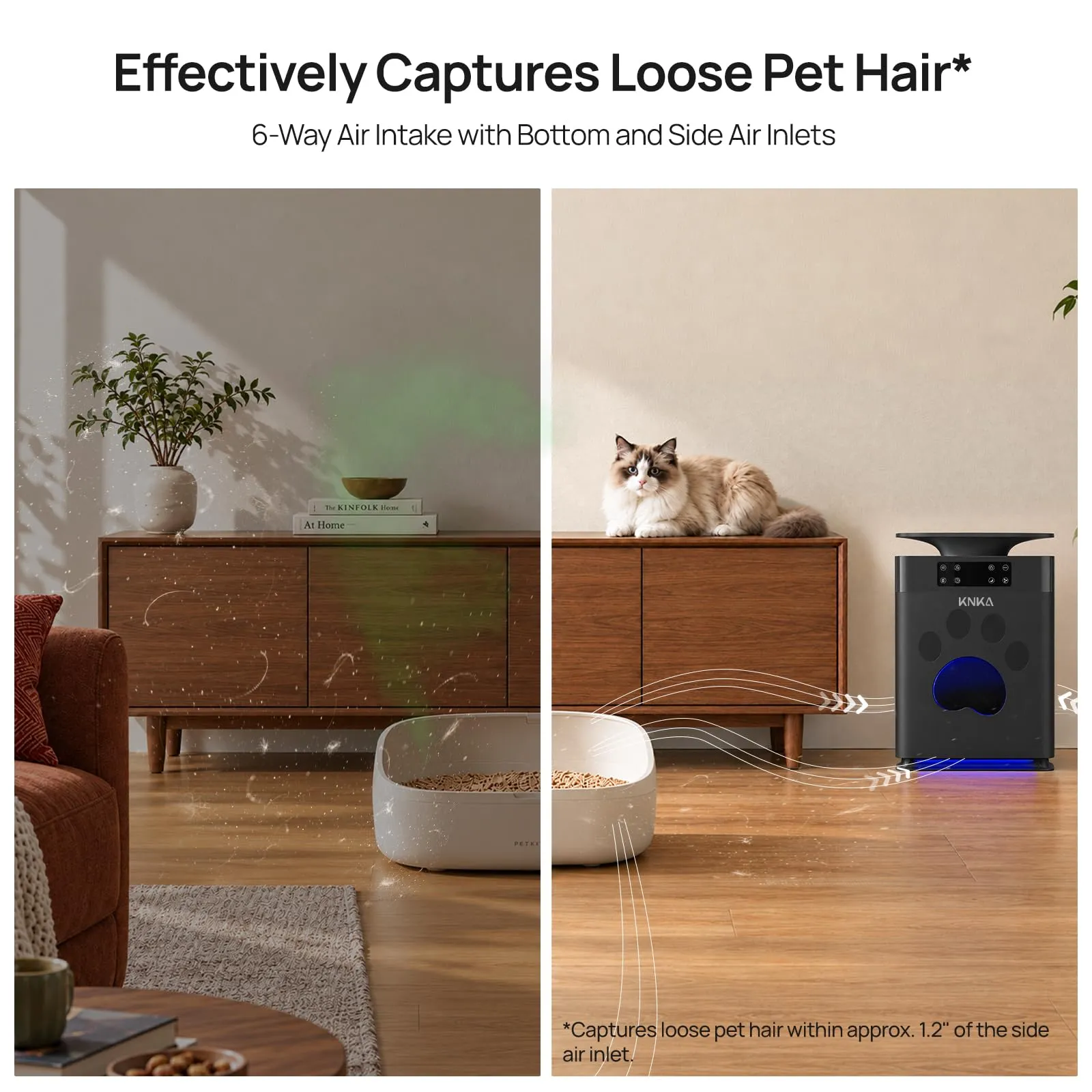 KNKA PetAir APH2500P Purificatore d'aria per animali domestici - immagine 3