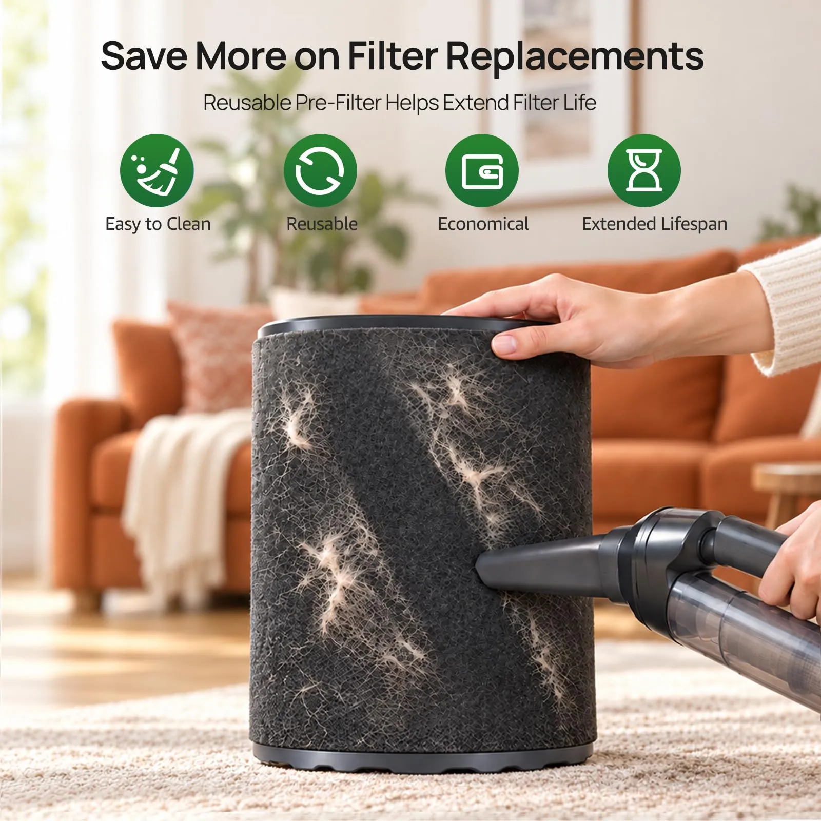 KNKA PetAir APH2500P Purificatore d'aria per animali domestici - immagine 6