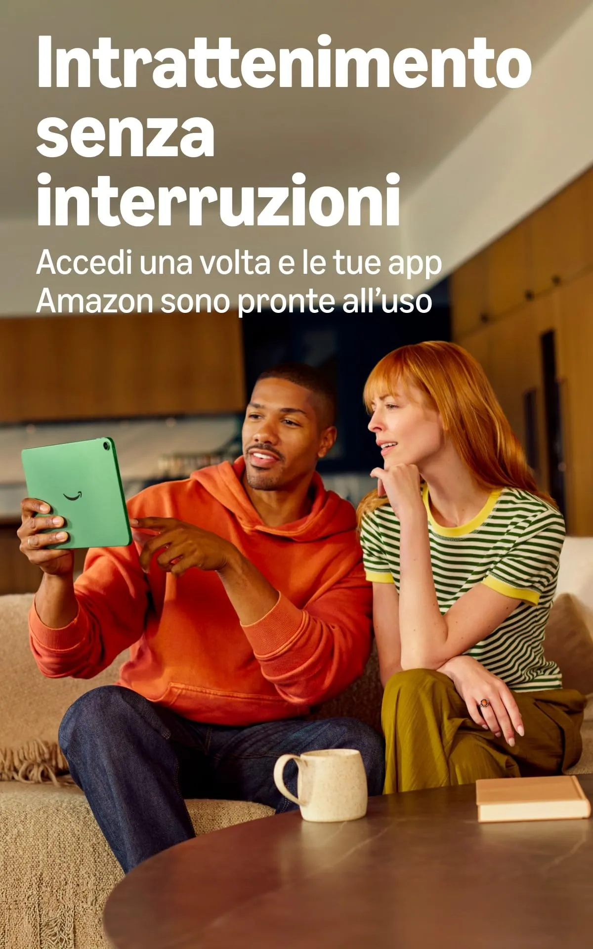 Amazon Alexa Tablet 11, 8 GB RAM, 64 GB, Schermo 2,5K, Google Play, Alexa+, Verde Matcha - immagine 8