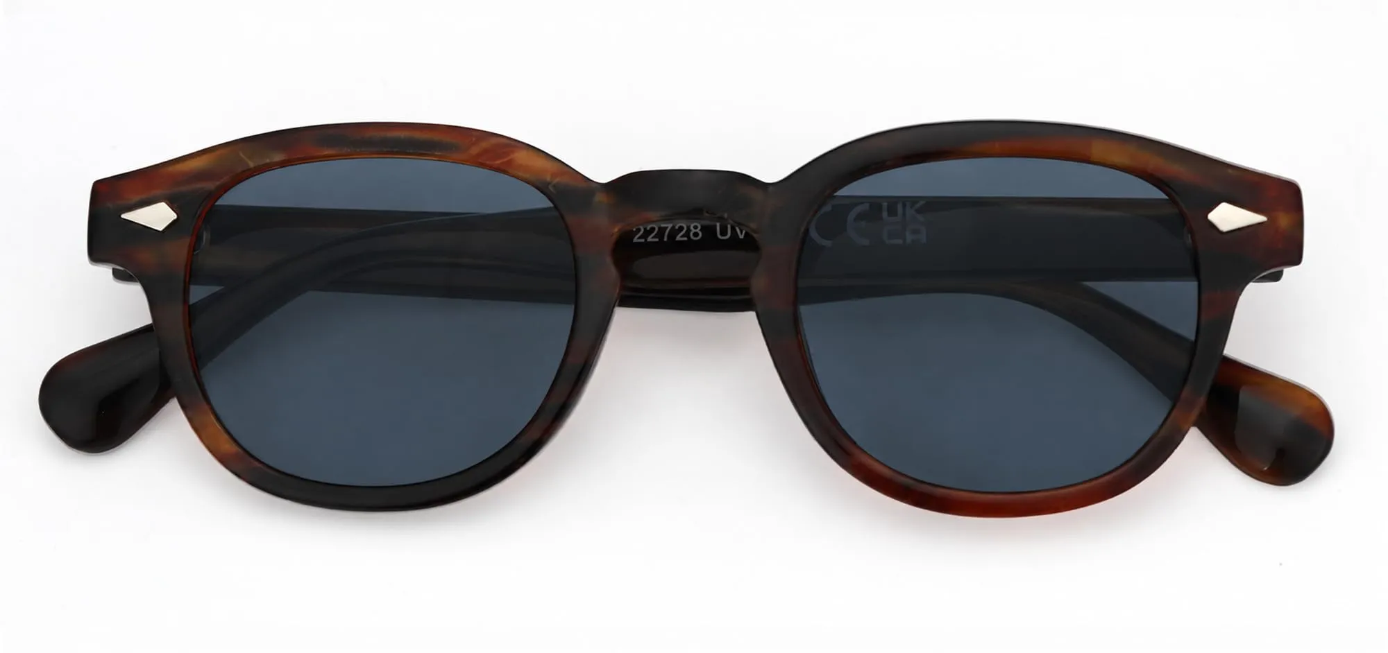 LHSDMOAT Occhiali da sole sportivi ovali vintage anni '70 UV400 per uomo e donna - immagine 3