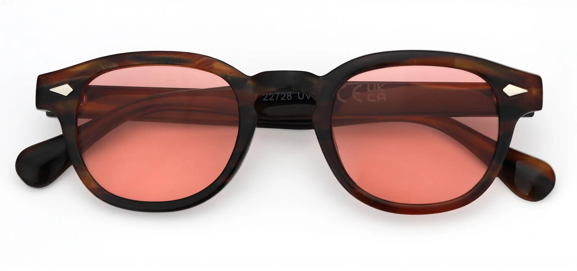 LHSDMOAT Occhiali da sole sportivi ovali vintage anni '70 UV400 per uomo e donna - immagine 3