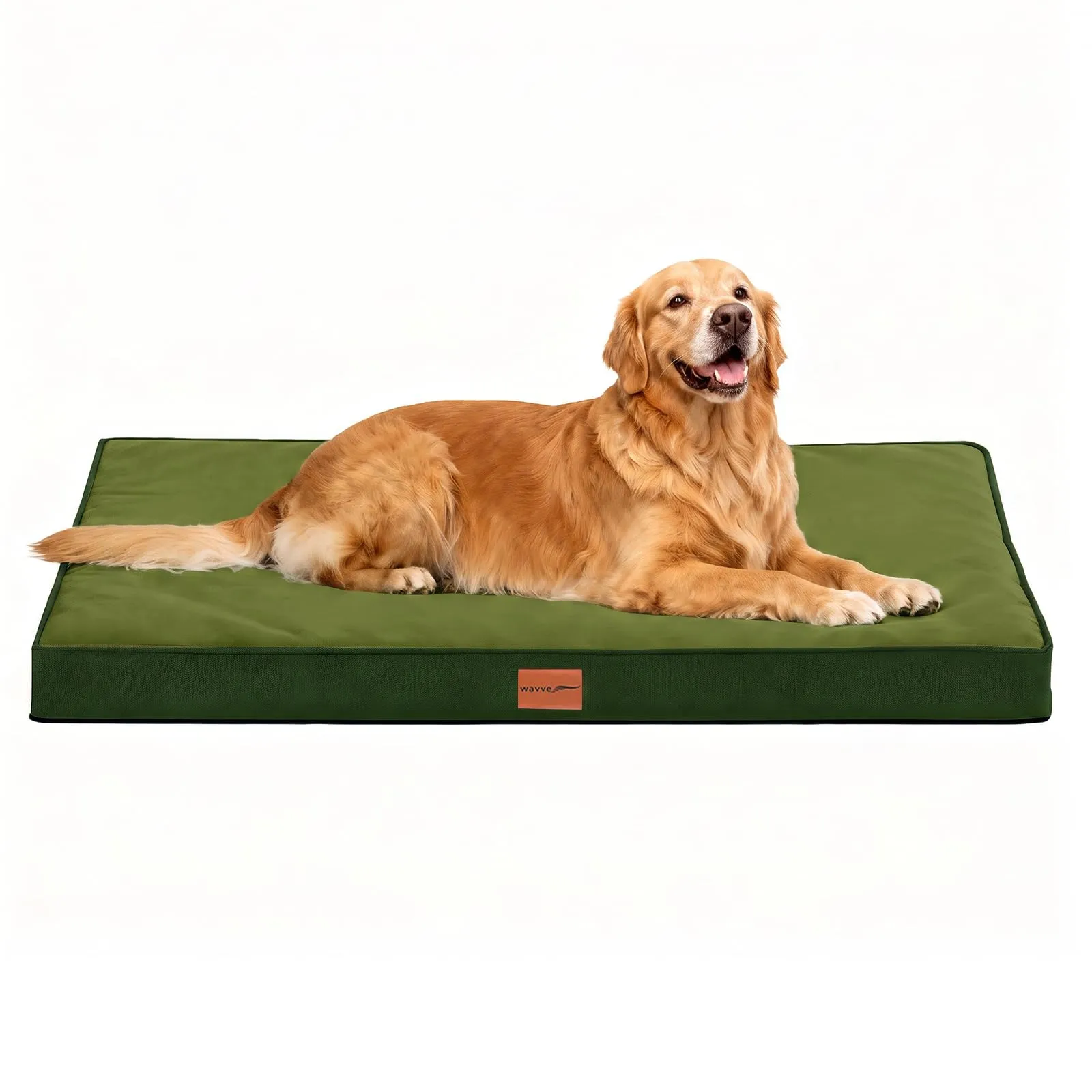WAVVE Cuccia Cane Interno, 112x81x7.6 cm, Verde - immagine 1