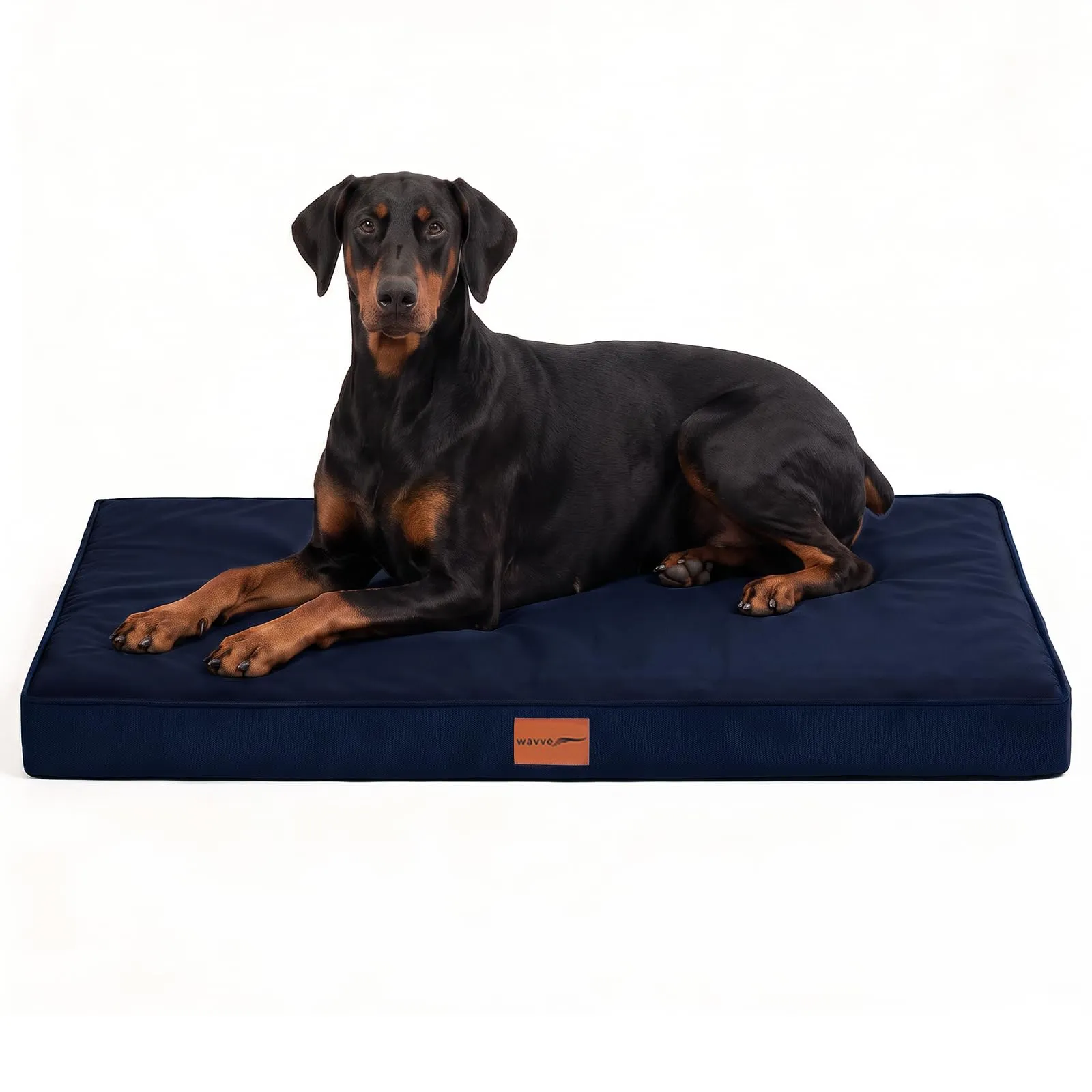 WAVVE Cuccia Cane Interno, 120x81x10 cm, Blu Navy - immagine 1