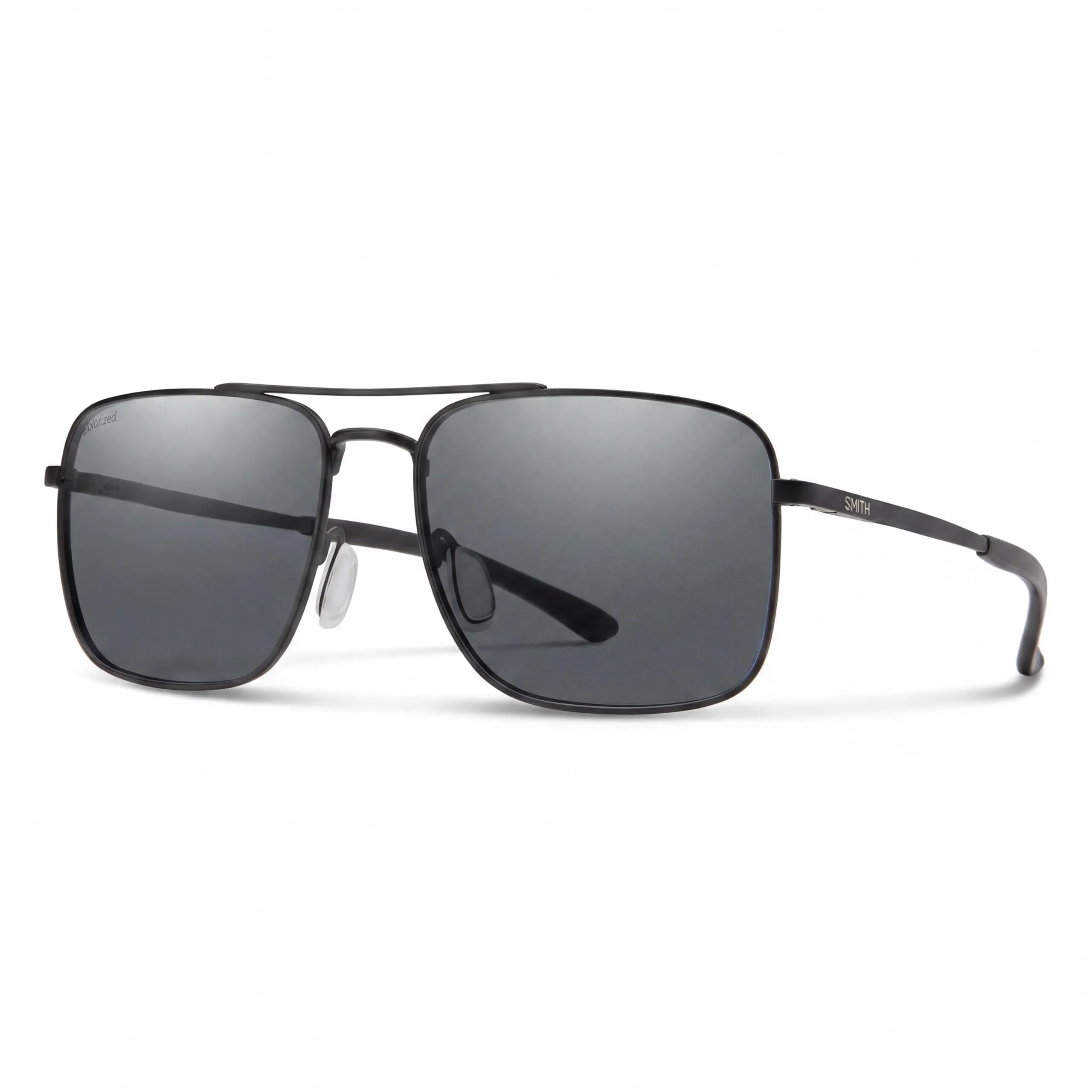 Smith Outcome Occhiali da sole unisex, Nero/Grigio Polarizzato, Taglia Unica - immagine 1