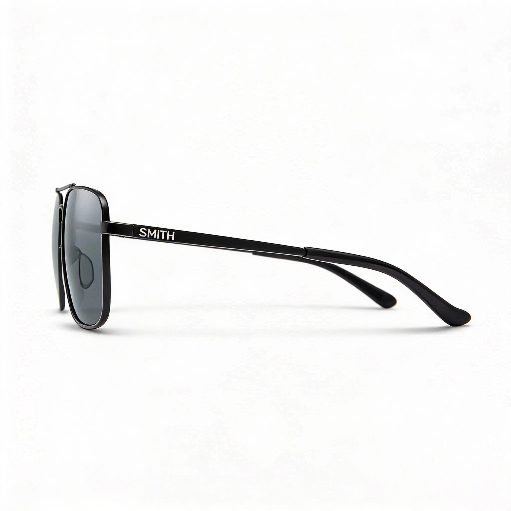 Smith Outcome Occhiali da sole unisex, Nero/Grigio Polarizzato, Taglia Unica - immagine 2