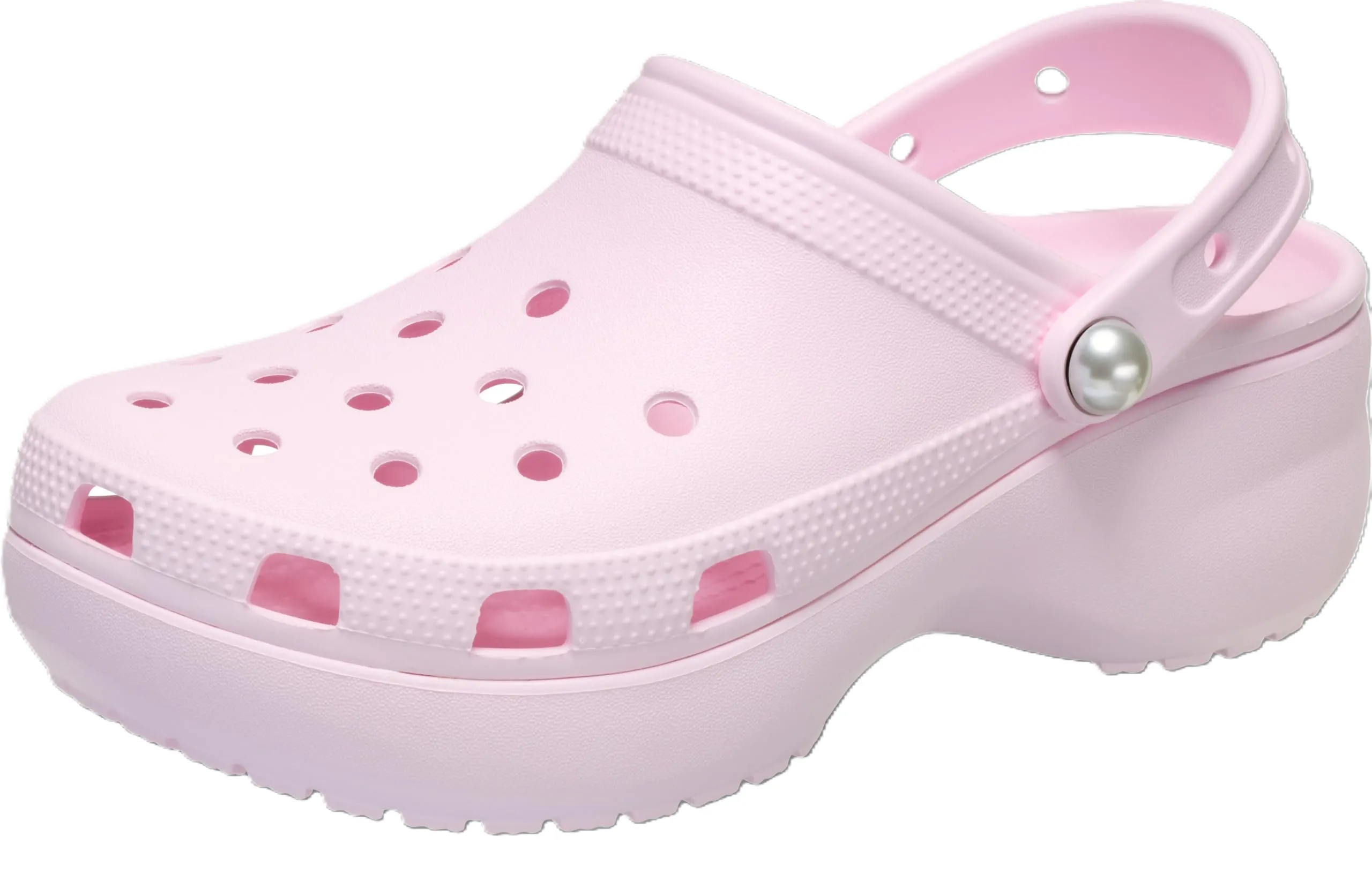 Crocs Zoccoli Classici per Bambini, Latte Rosa, 12 Little Kid - immagine 1