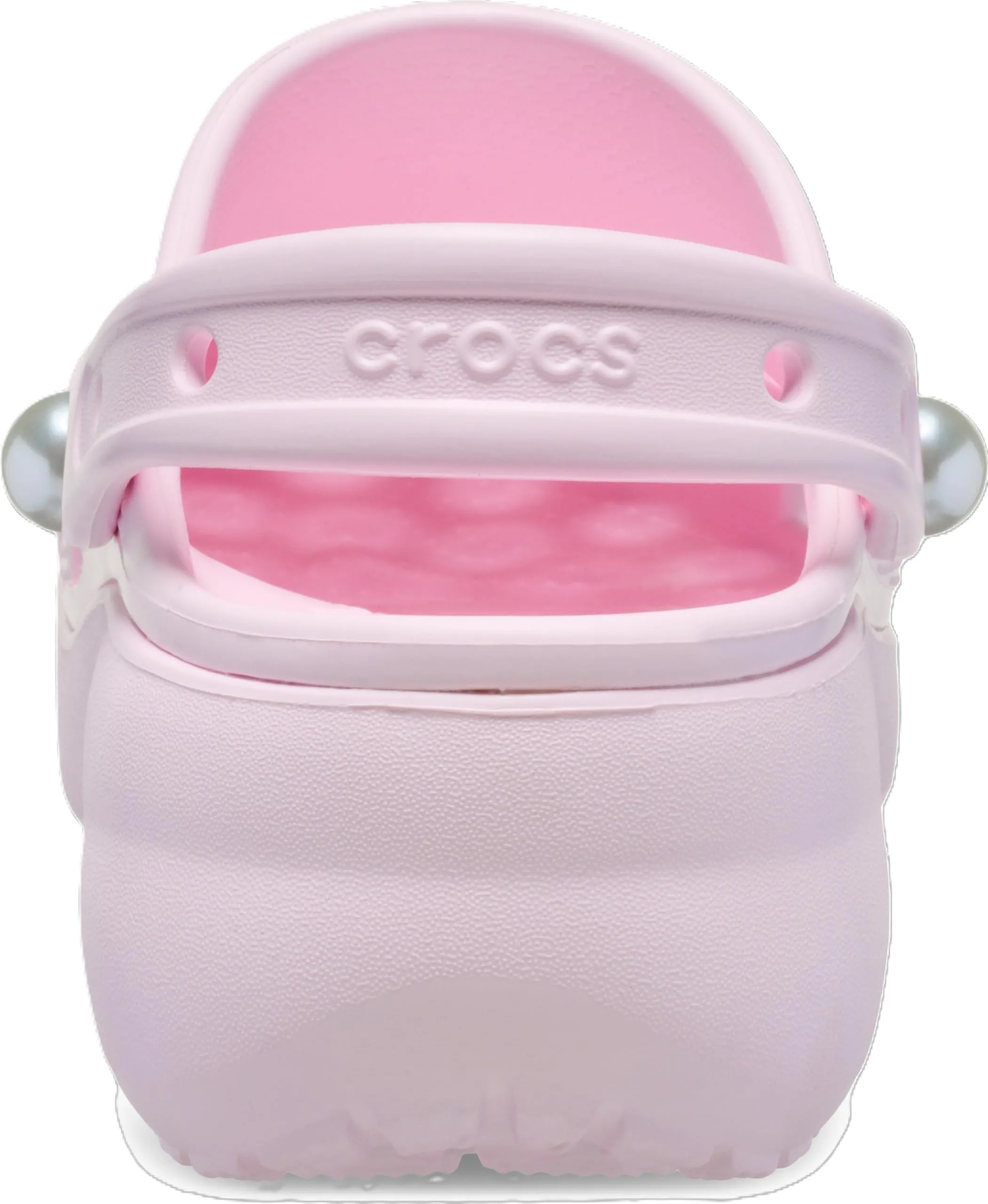 Crocs Zoccoli Classici per Bambini, Latte Rosa, 12 Little Kid - immagine 3