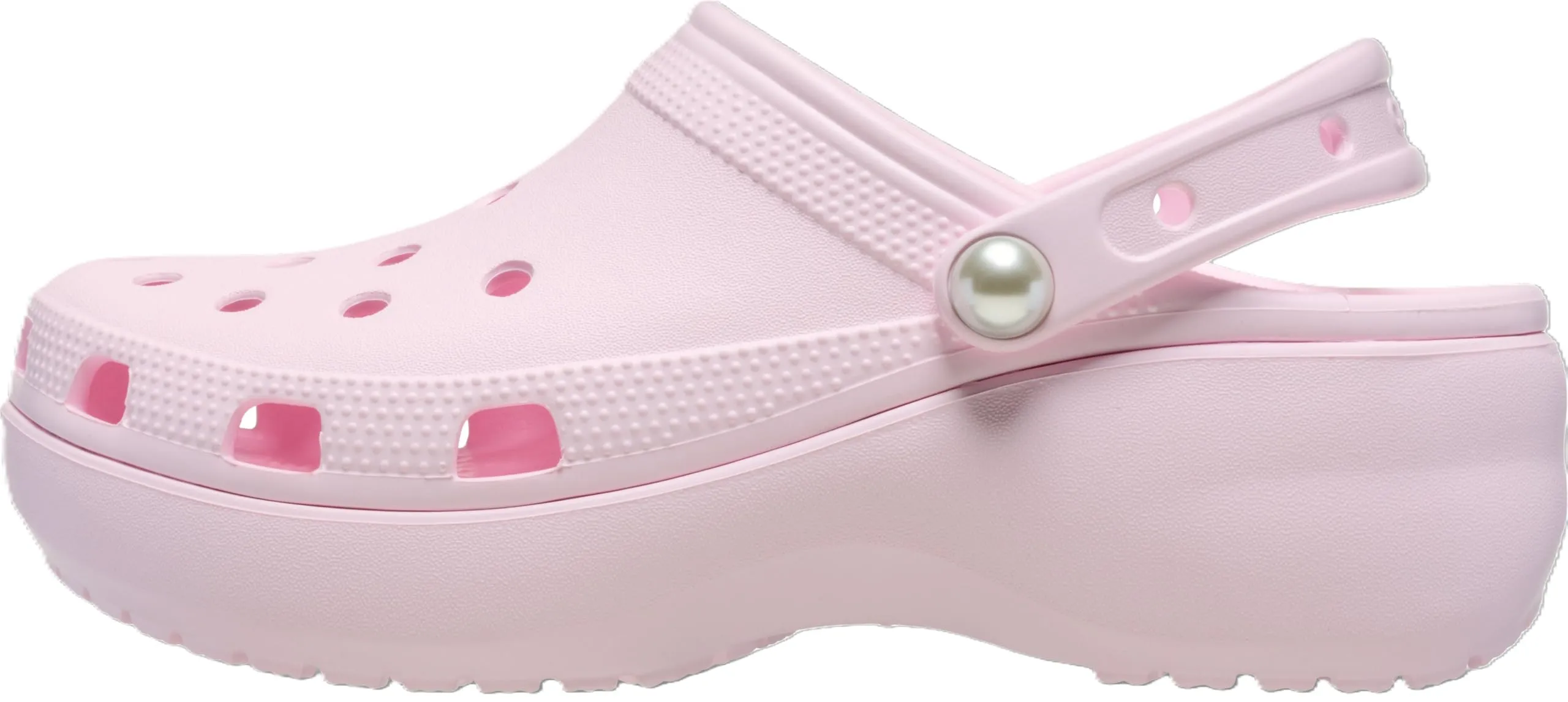 Crocs Zoccoli Classici per Bambini, Latte Rosa, 12 Little Kid - immagine 4