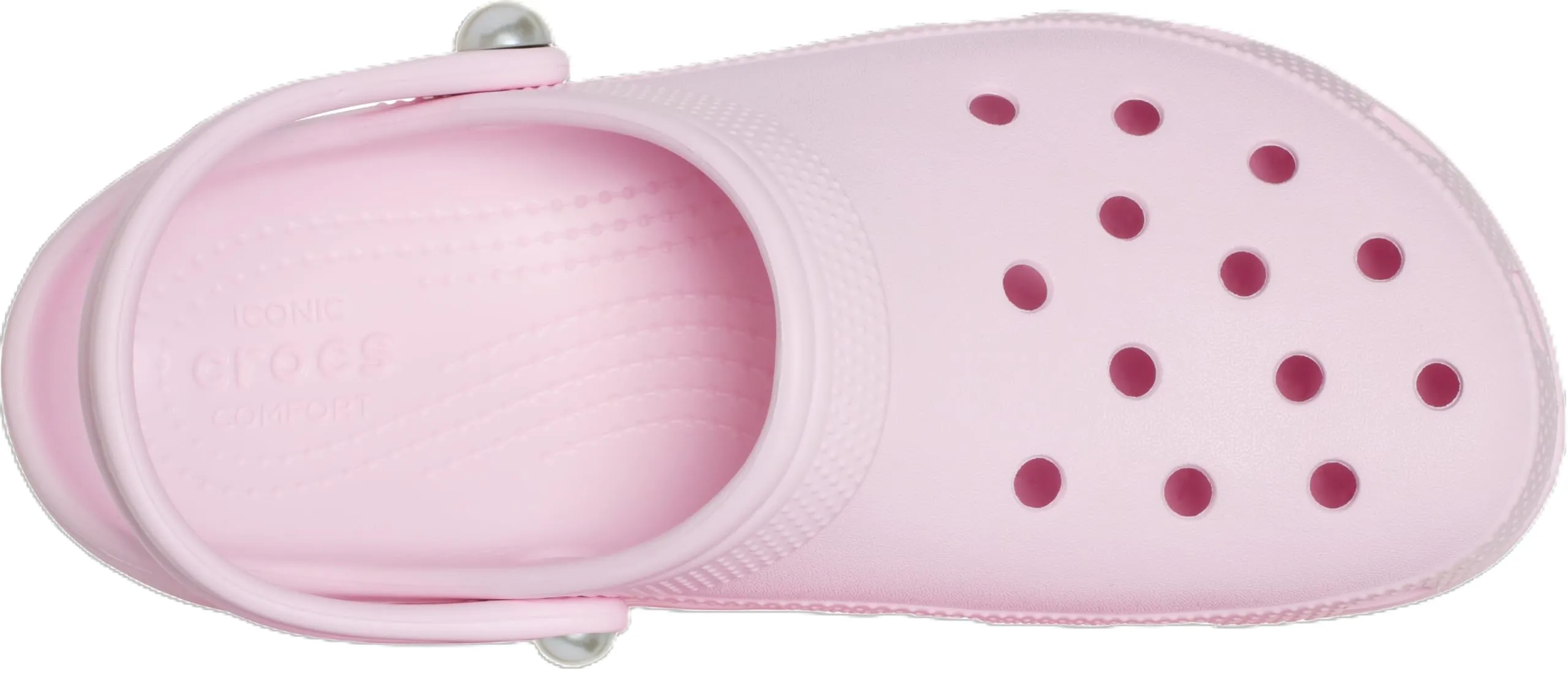 Crocs Zoccoli Classici per Bambini, Latte Rosa, 12 Little Kid - immagine 6