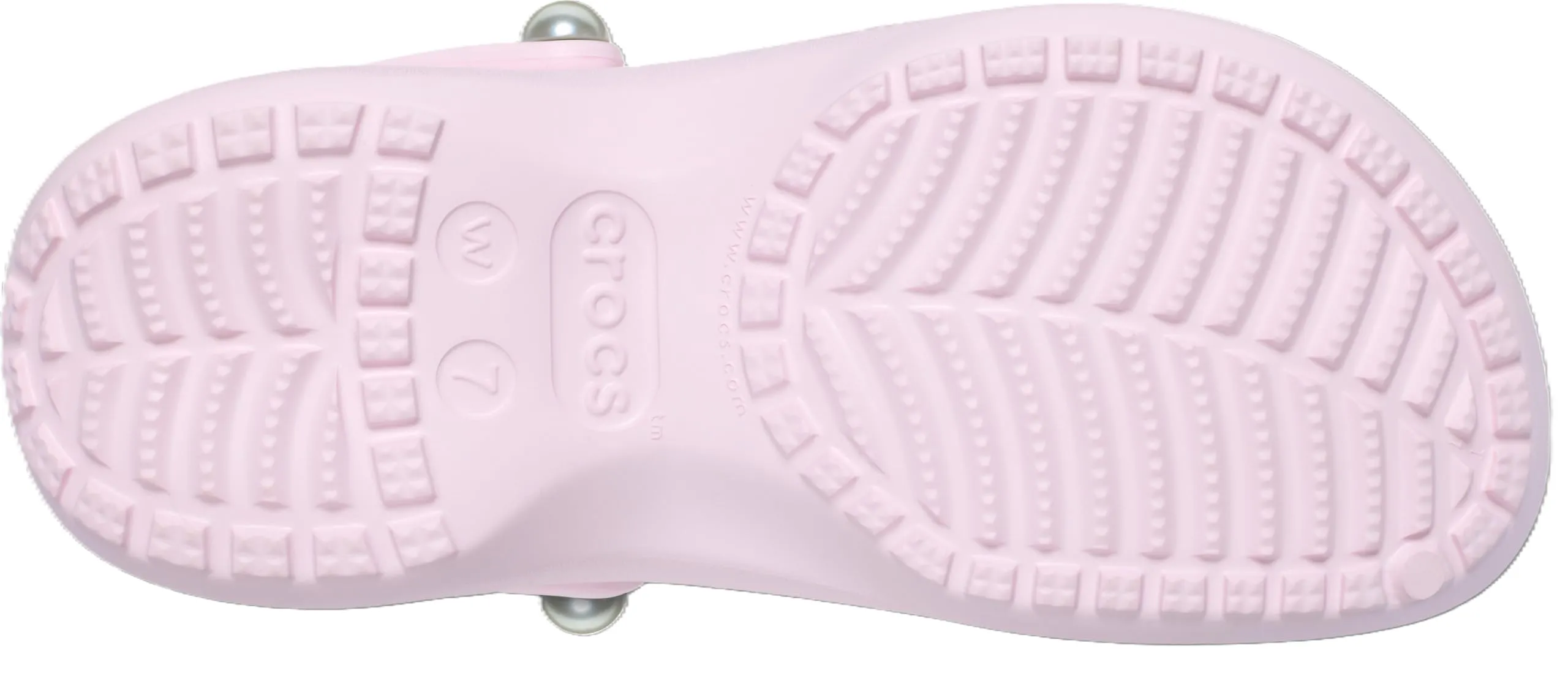 Crocs Zoccoli Classici per Bambini, Latte Rosa, 12 Little Kid - immagine 7