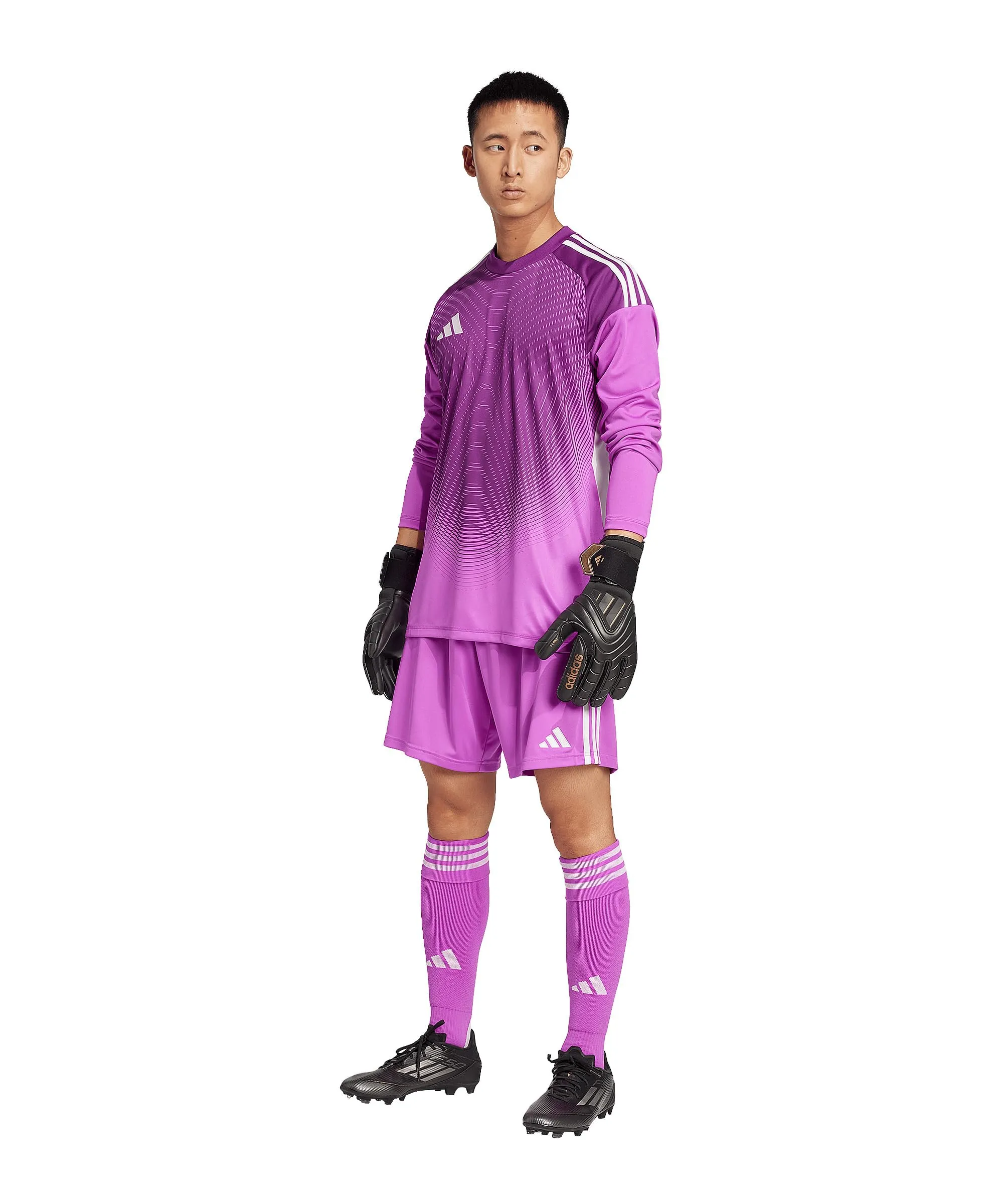 adidas Performance Tiro 25 Competition Goalkeeper Jersey - Purple, Men's L - immagine 5