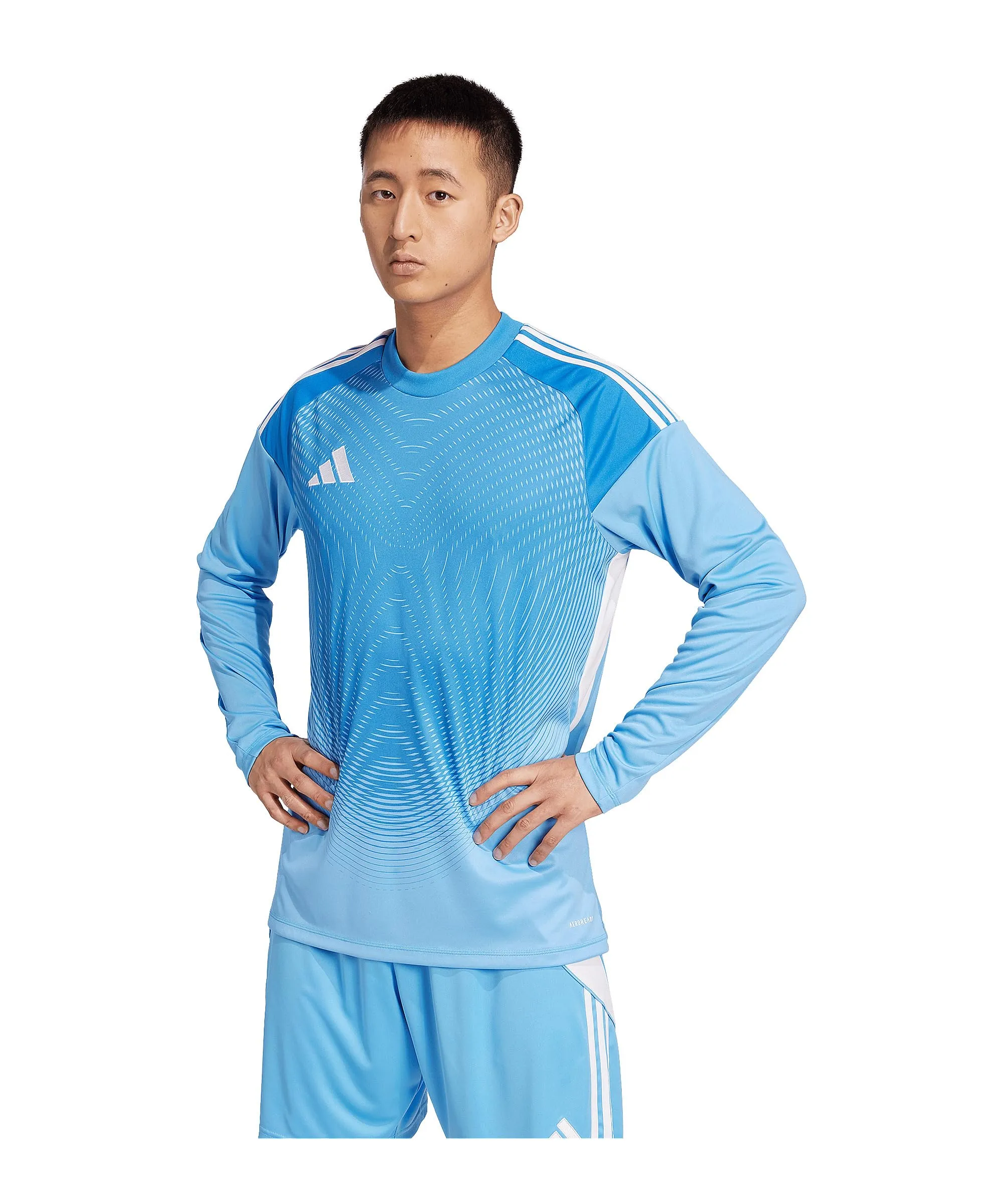 adidas Performance Tiro 25 Competition Goalkeeper Jersey - Blue, L Men - immagine 4