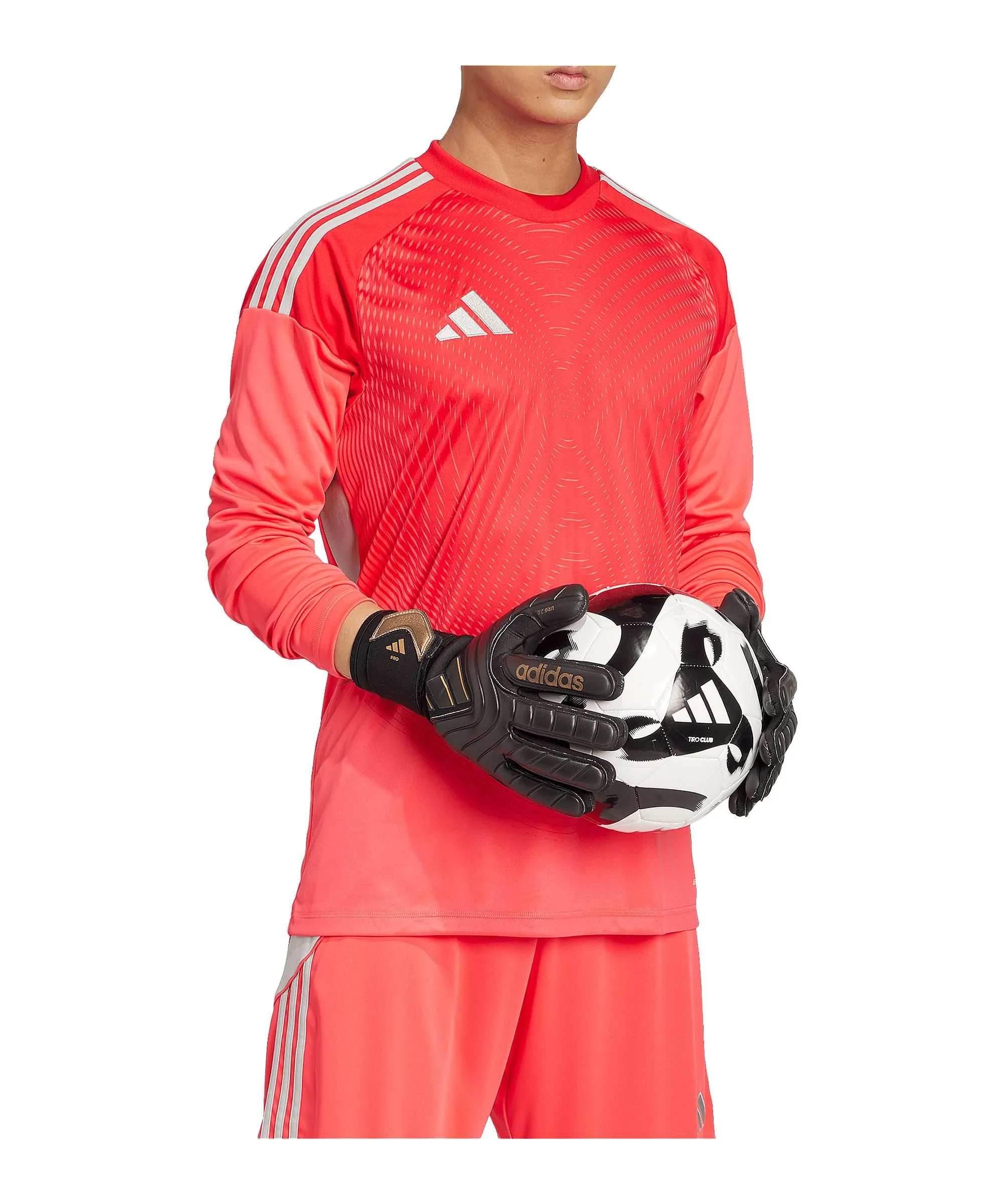 adidas Performance Tiro 25 Competition Men's Goalkeeper Jersey - Rosso - immagine 2