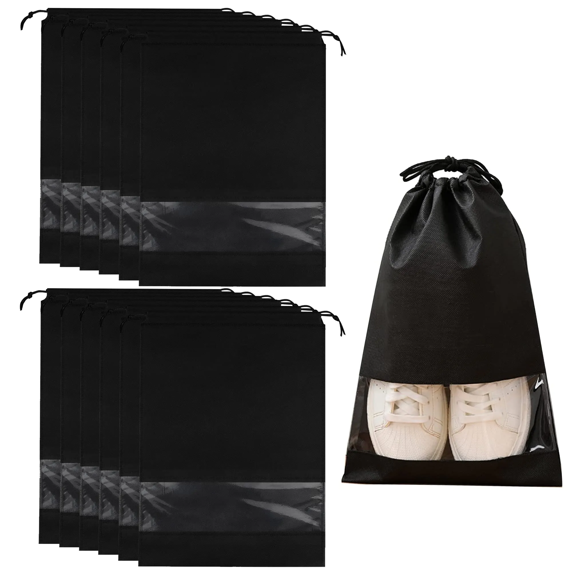 Dantolo Sacche Porta Scarpe da Viaggio, 12 Pezzi - immagine 1