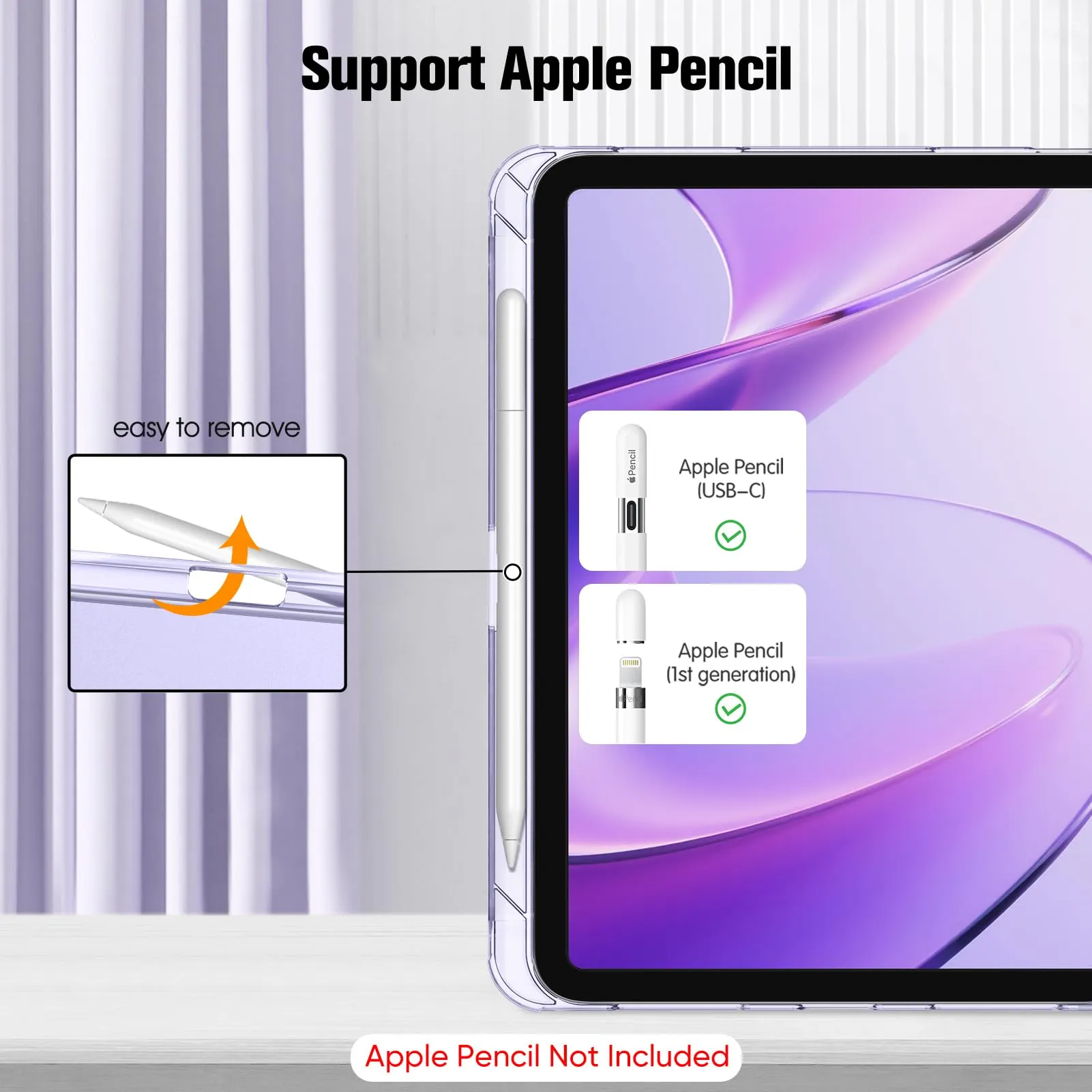 FINTIE Cover for iPad 11th Gen 11" (2025) / iPad 10th Gen 10.9" (2022) - Viola Pois - immagine 6