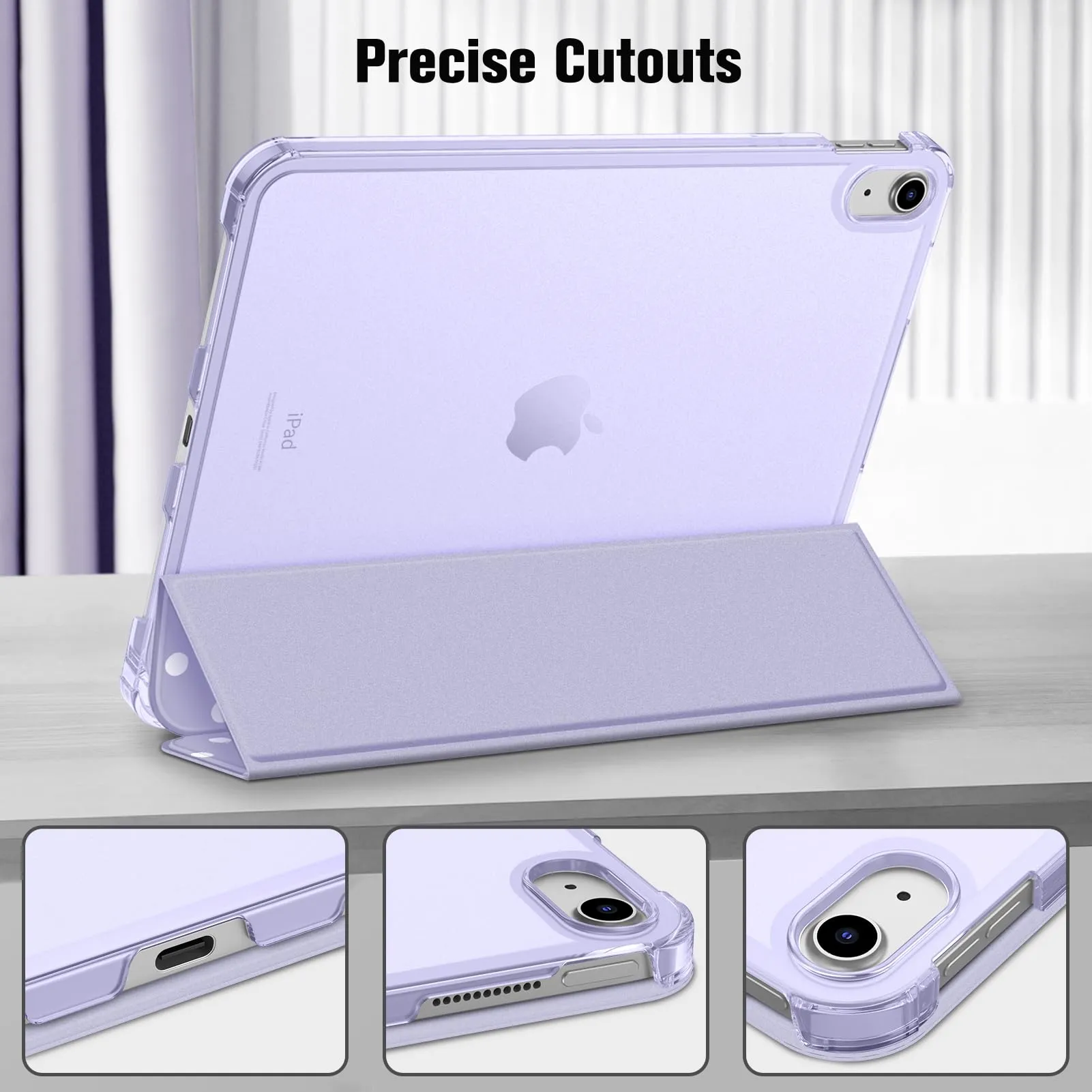 FINTIE Cover for iPad 11th Gen 11" (2025) / iPad 10th Gen 10.9" (2022) - Viola Pois - immagine 7