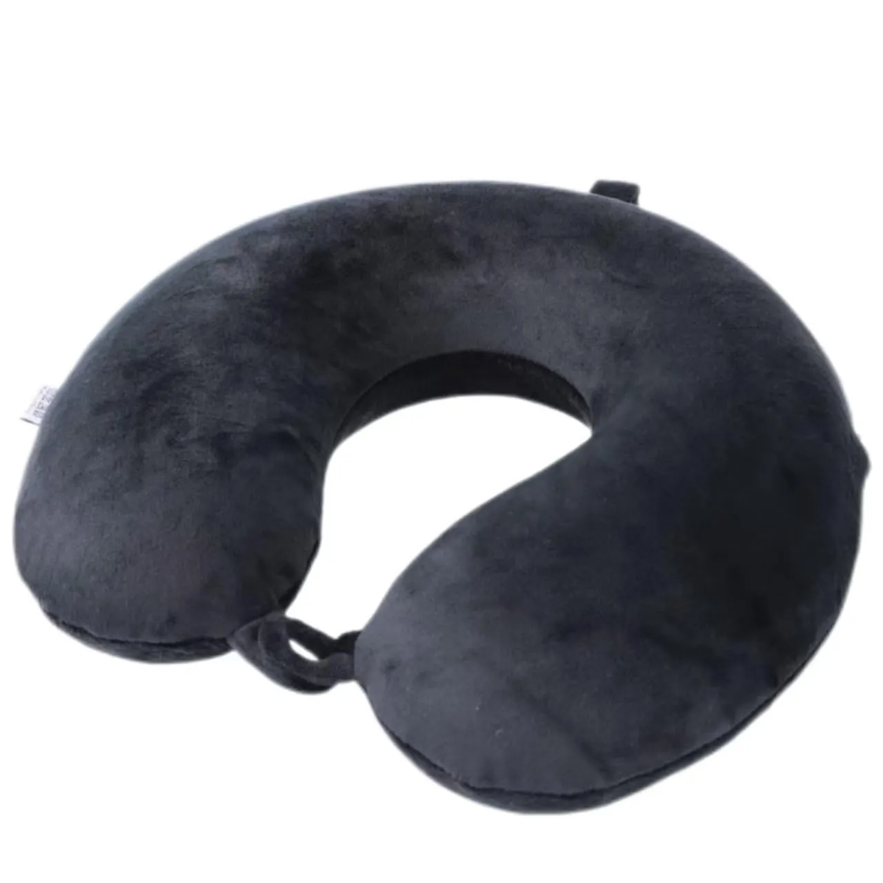 Far win Cuscino da Viaggio in Memory Foam a forma di U, Nero - immagine 1