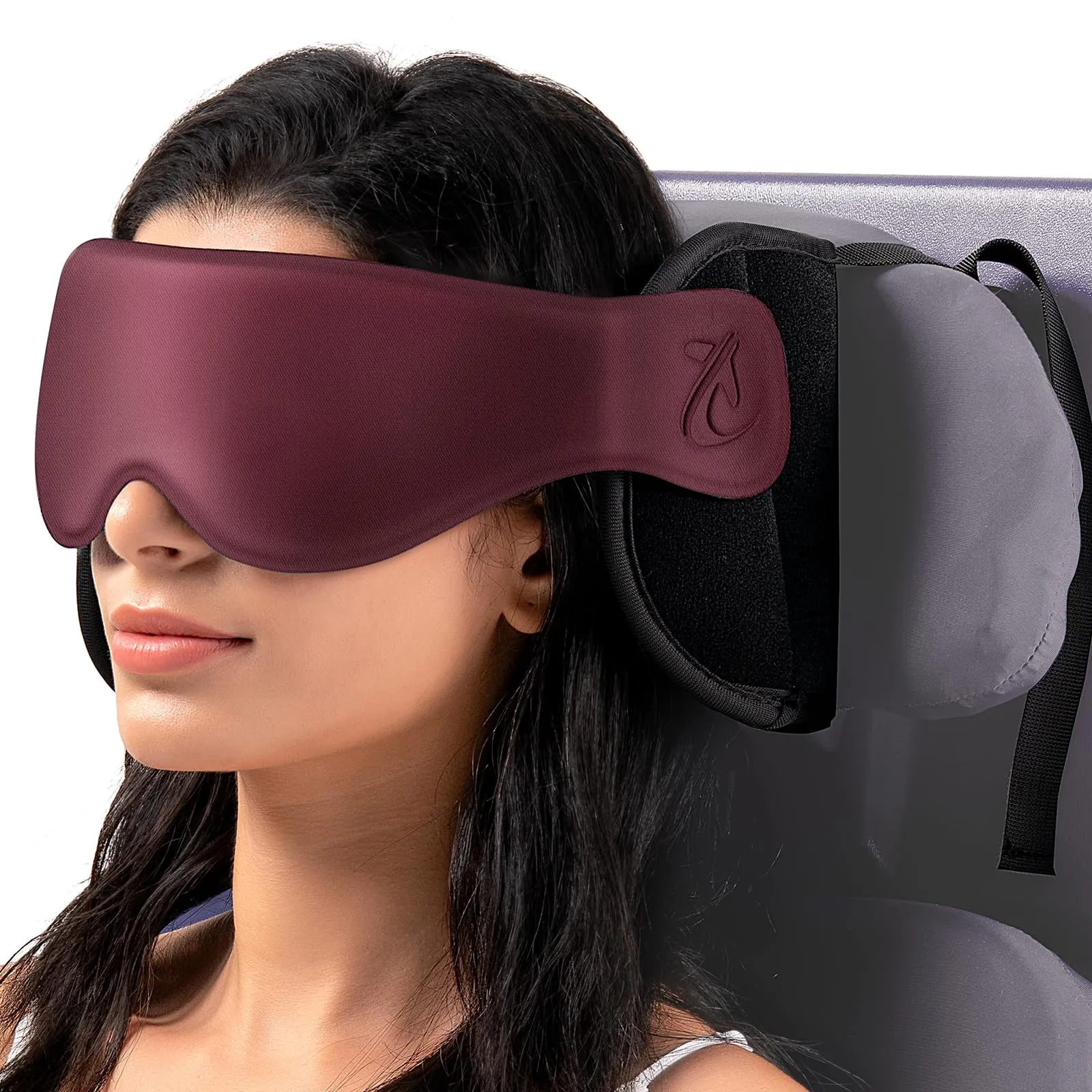 Bonairest Cuscino da Viaggio B02 con Mascherina 3D per Dormire - immagine 1