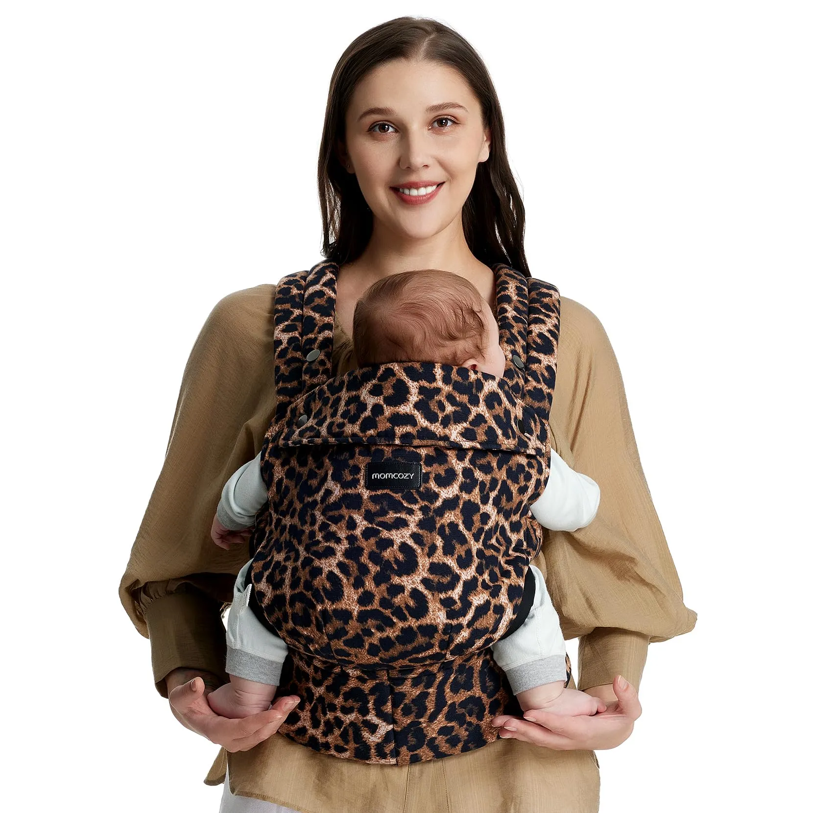 Momcozy Marsupio in Cotone Leopardato - immagine 1