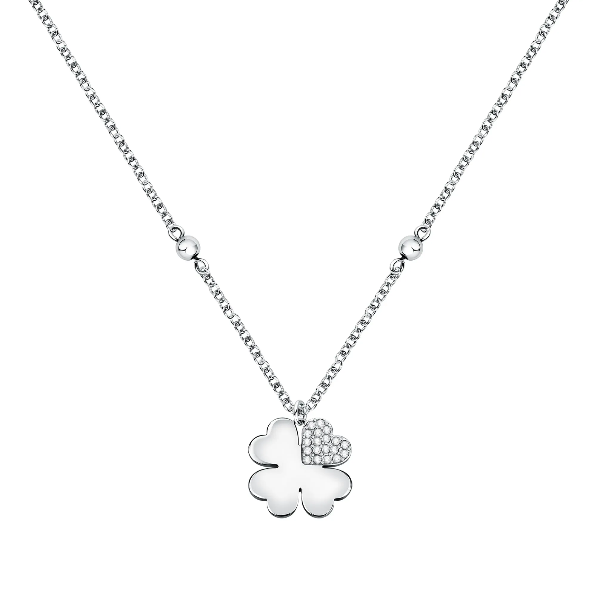 Morellato Valentina Necklace in Steel and Crystals - SATQ09 - immagine 1