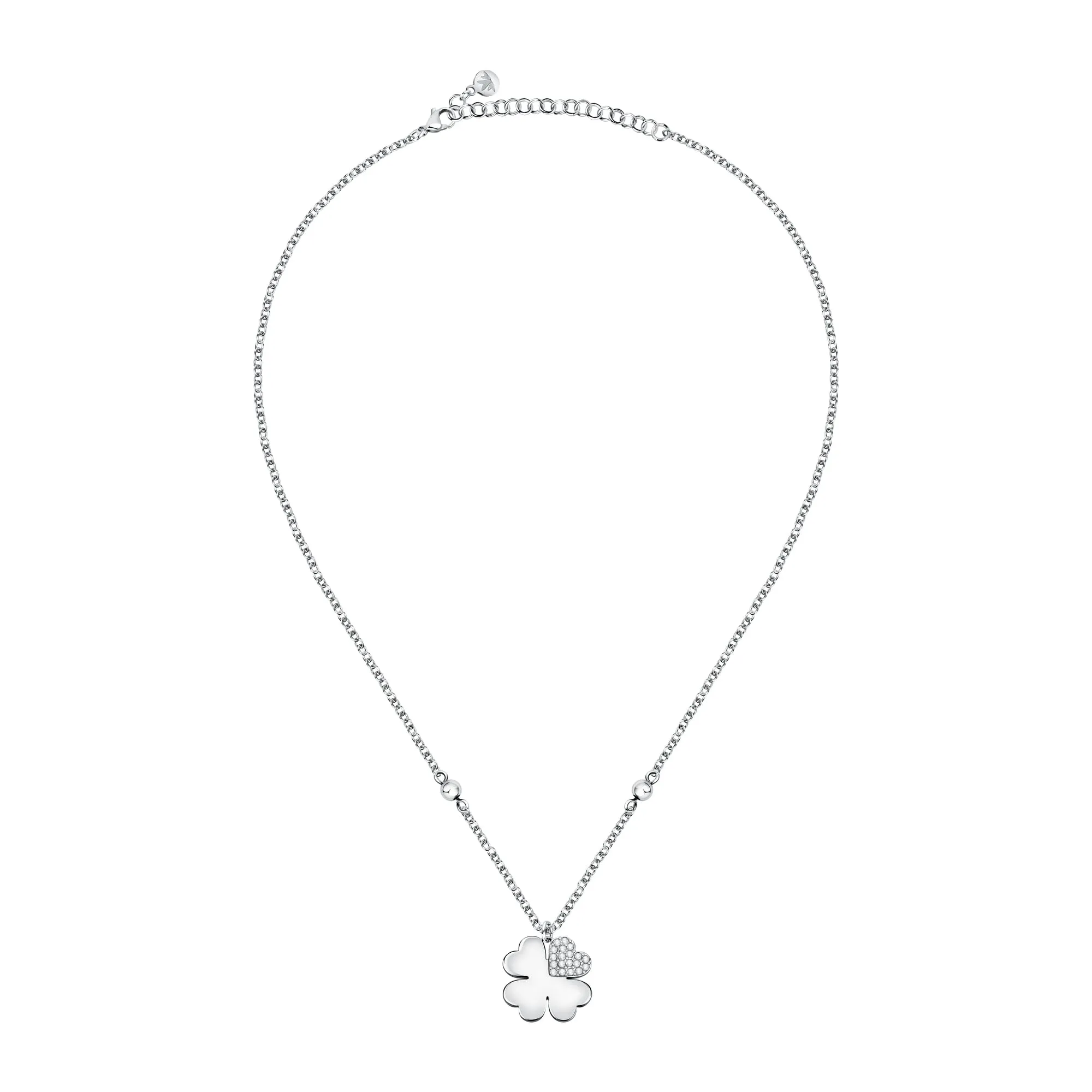 Morellato Valentina Necklace in Steel and Crystals - SATQ09 - immagine 2