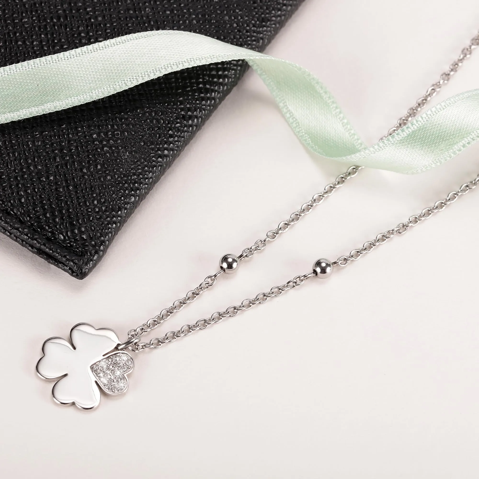 Morellato Valentina Necklace in Steel and Crystals - SATQ09 - immagine 6