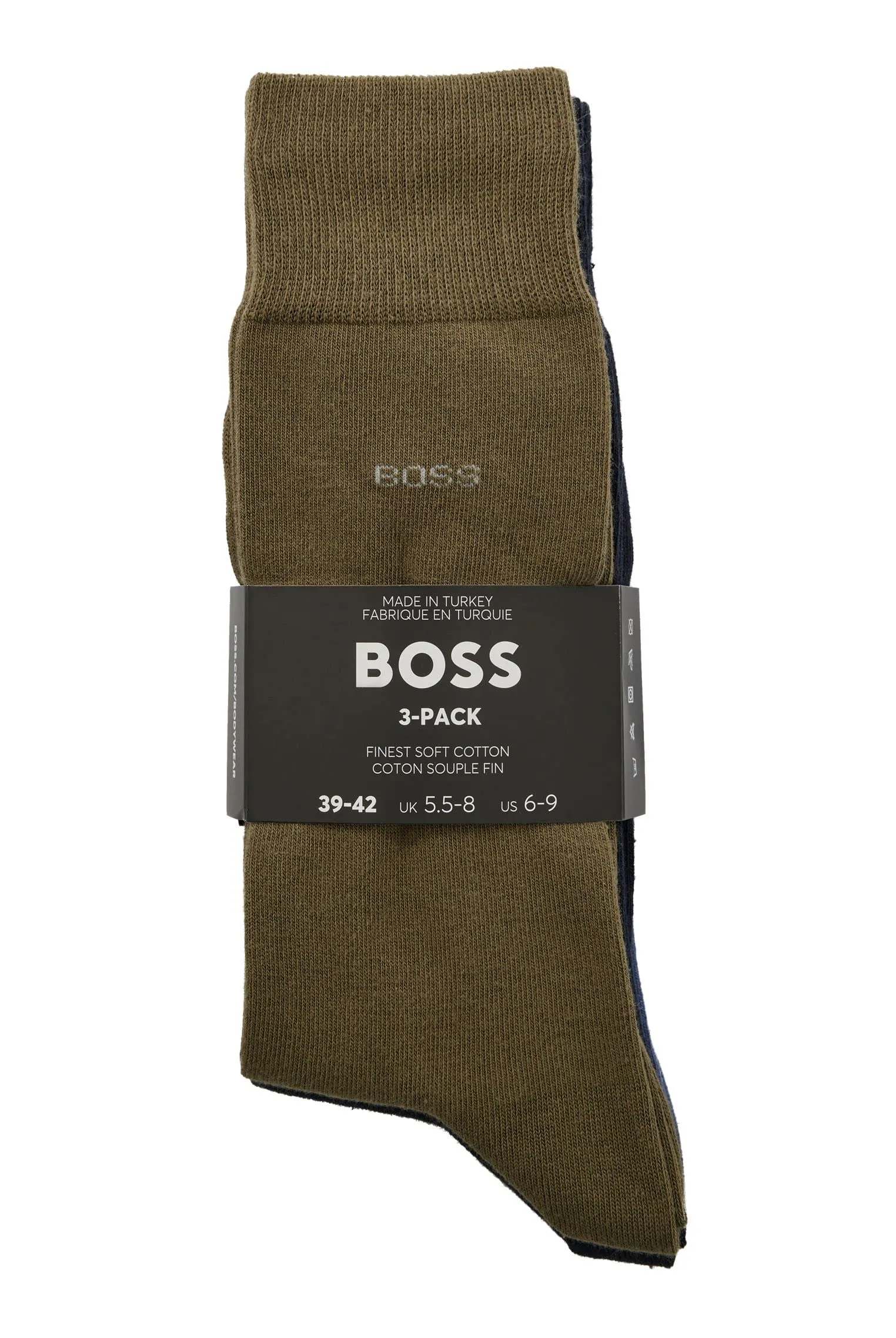 BOSS RS Uni Colors Men's Socks, Open Miscellaneous964, 43-46 - immagine 3