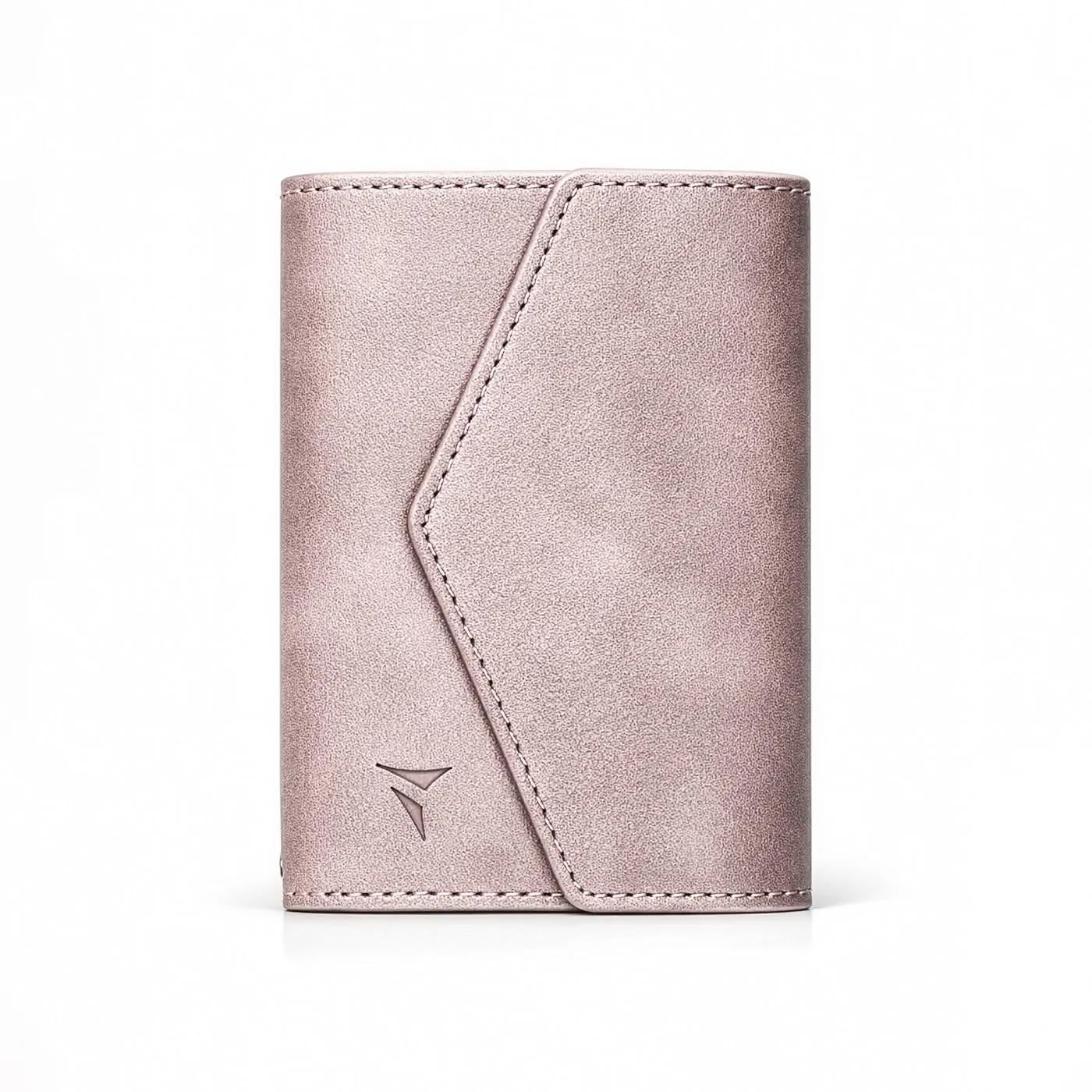 TECHMADE Portafoglio MagSafe con Adattatore Magnetico, Tripla Tasca per 6 Carte e Banconote, Blocco RFID, Rosa Chiaro - immagine 1