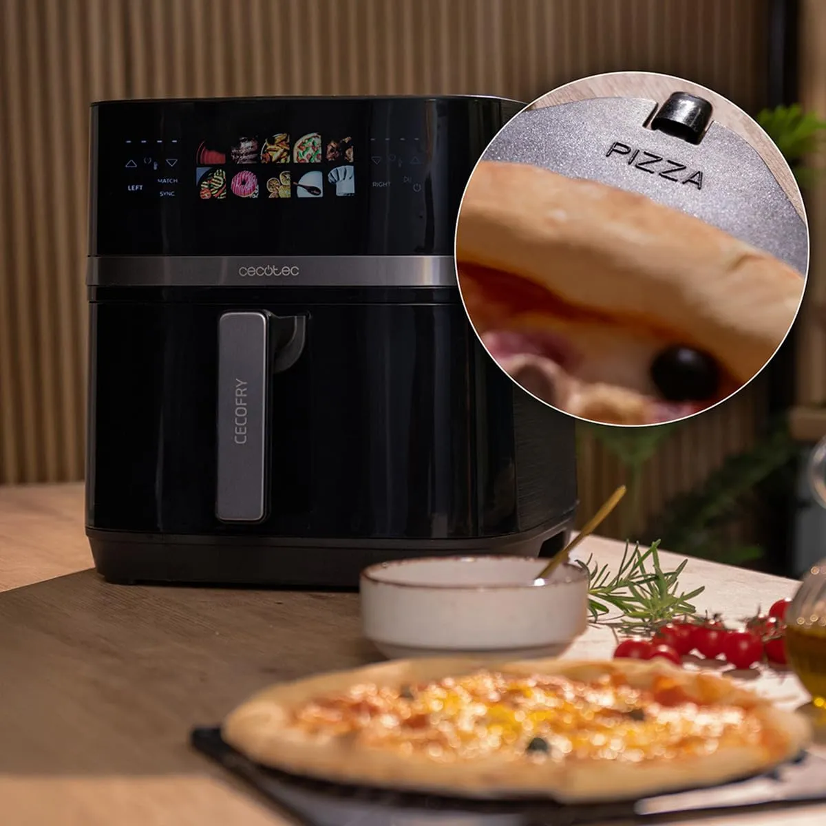 Cecotec Cecofry&Grill Duoheat 8000 Hot Friggitrice ad Aria 8L con Doppio Grill, 2200W - immagine 7