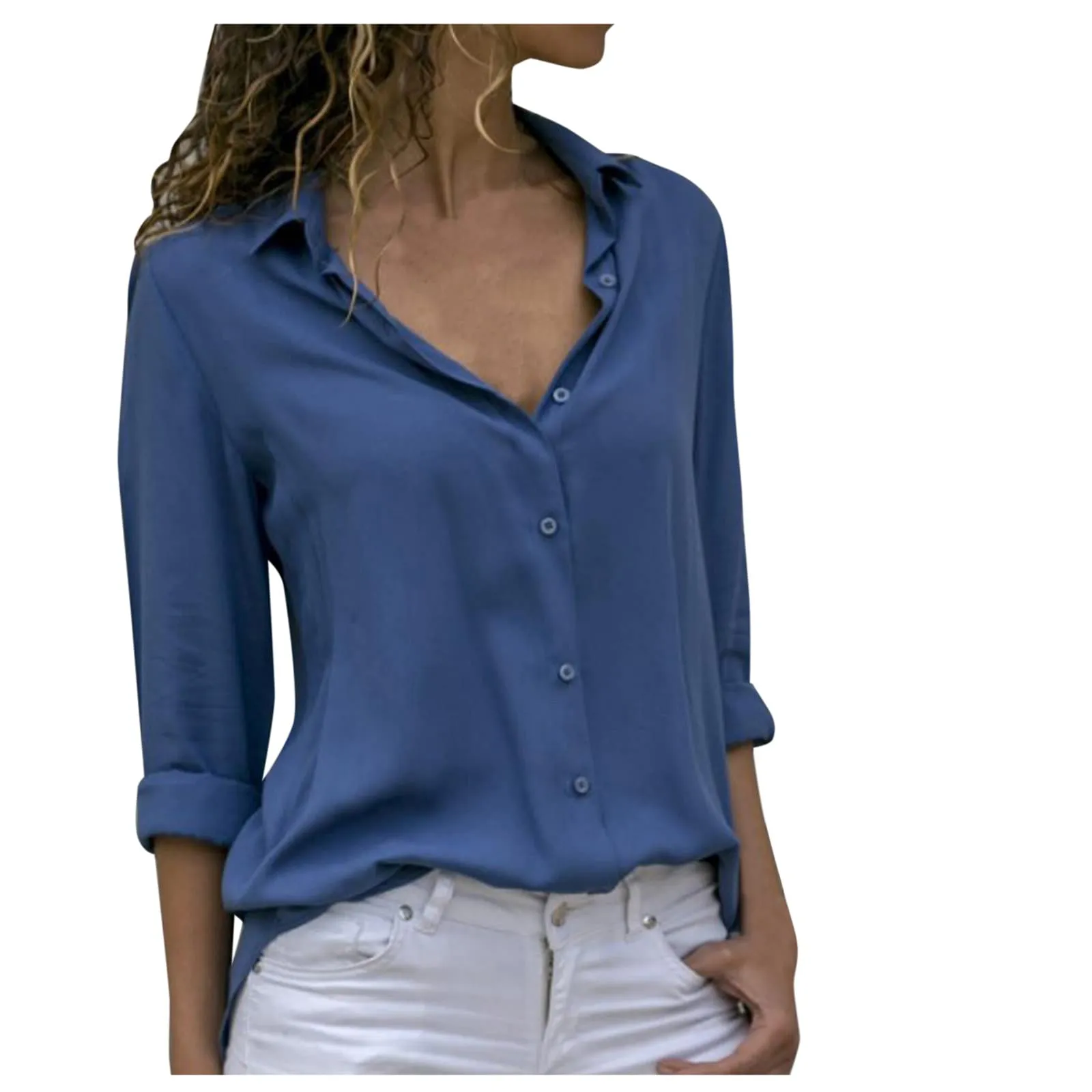 Uwdiohq Bluse Estive Donna Eleganti Camicia Manica Corta - immagine 1