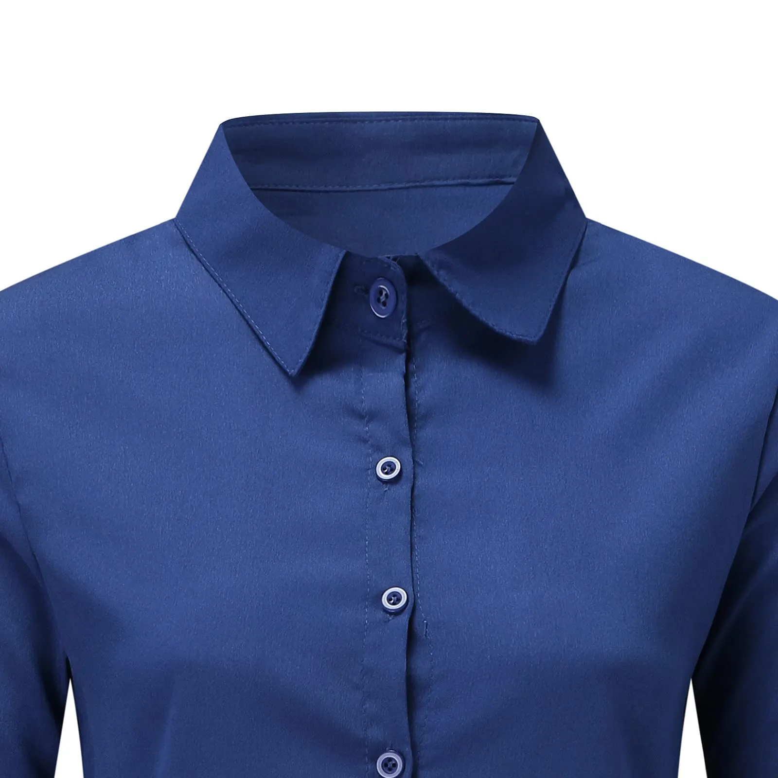 Uwdiohq Bluse Estive Donna Eleganti Camicia Manica Corta - immagine 6