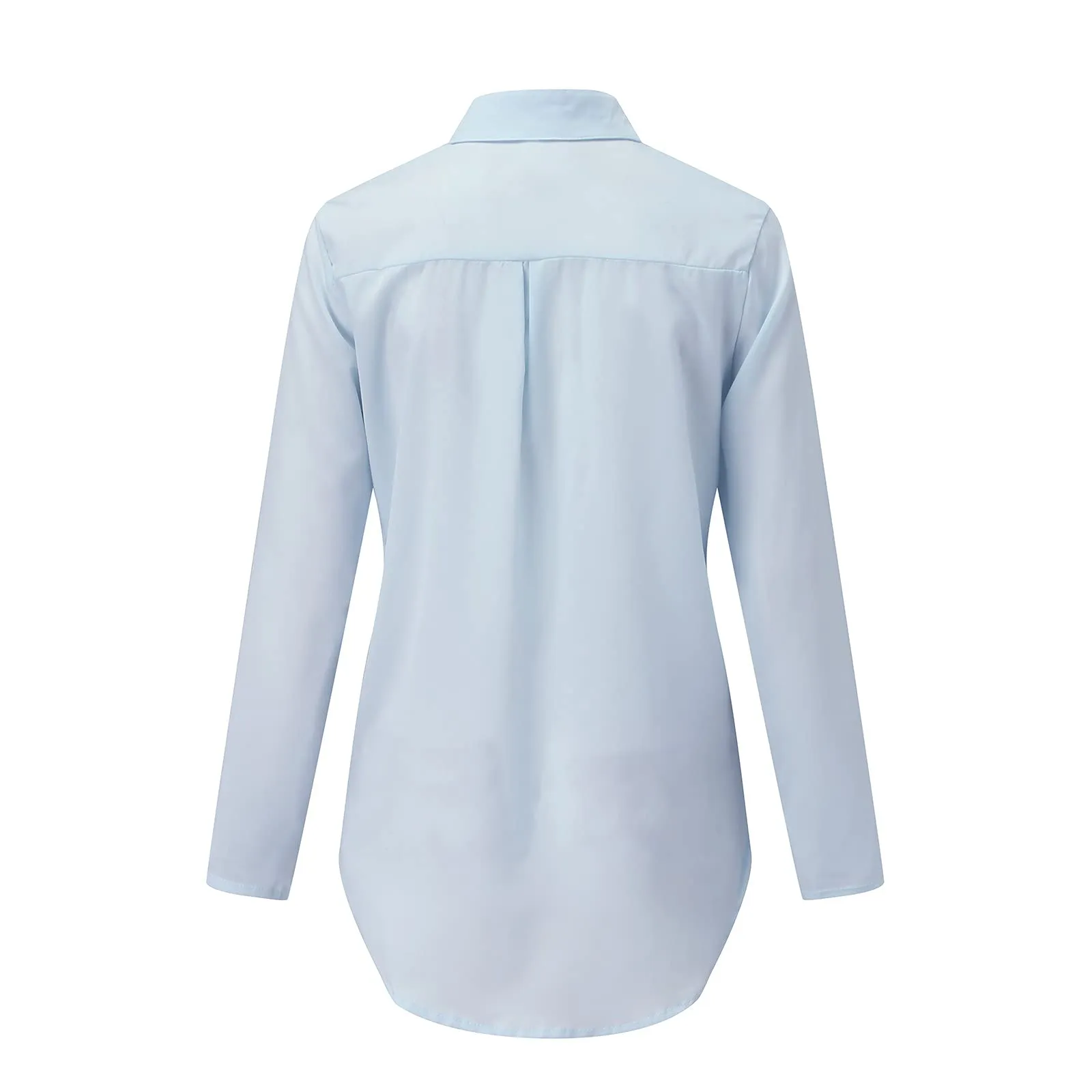 Uwdiohq Blusa Donna Maniche Tre Quarti Maglietta Manica Corta Blu Elettrico Top Maglia Mamma e Figlia - immagine 4